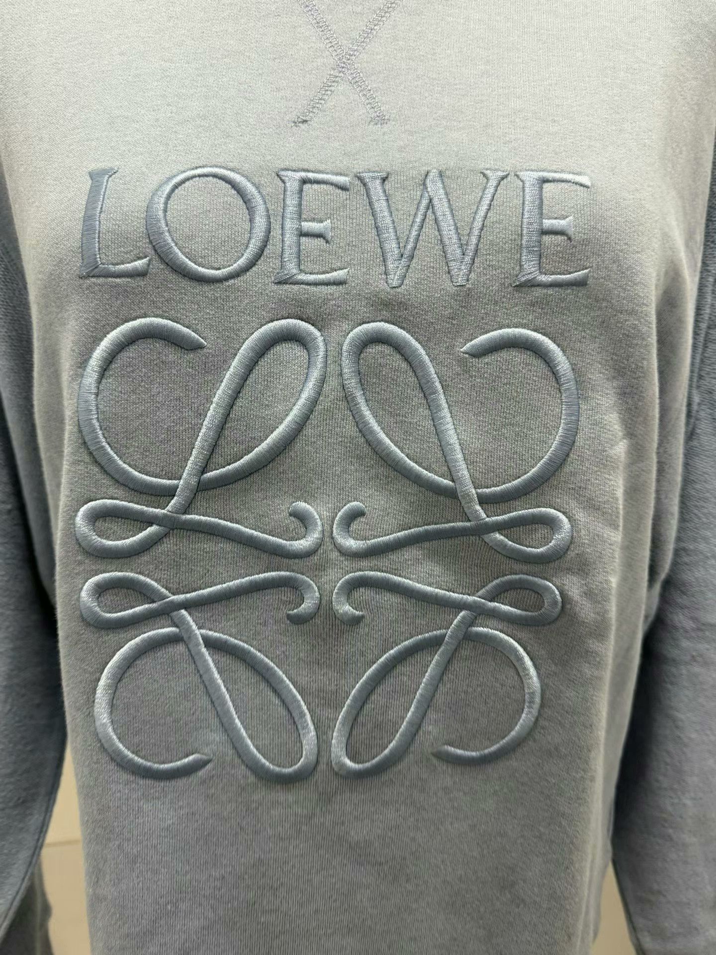 Loewe Loewe Embroidered Logo Sweatshirt Size S Size S / US 4 / IT 40 - 3 Thumbnail
