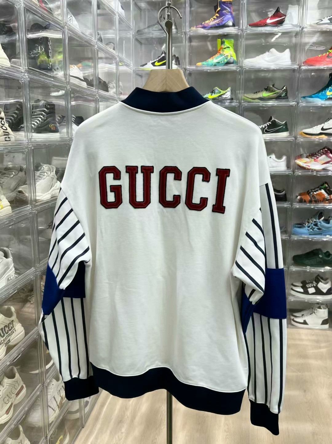 Gucci gucci x mlb long sleeve baseball shirt white Size US M / EU 48-50 / 2 - 5 Thumbnail