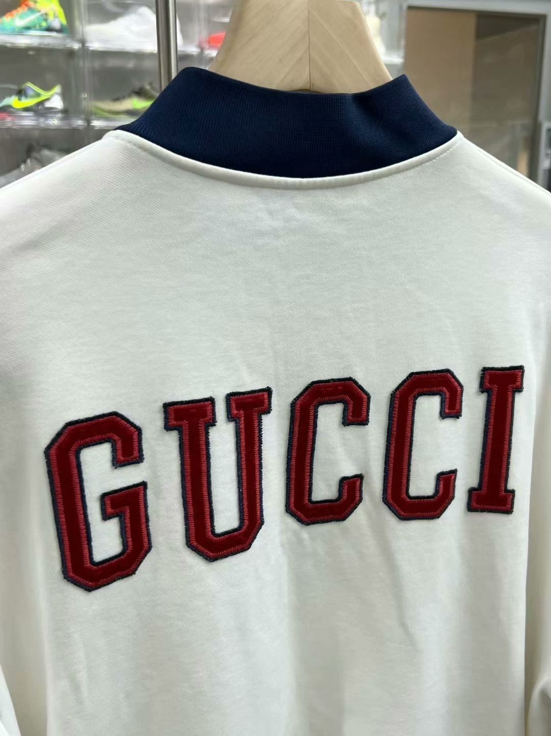 Gucci gucci x mlb long sleeve baseball shirt white Size US M / EU 48-50 / 2 - 6 Thumbnail