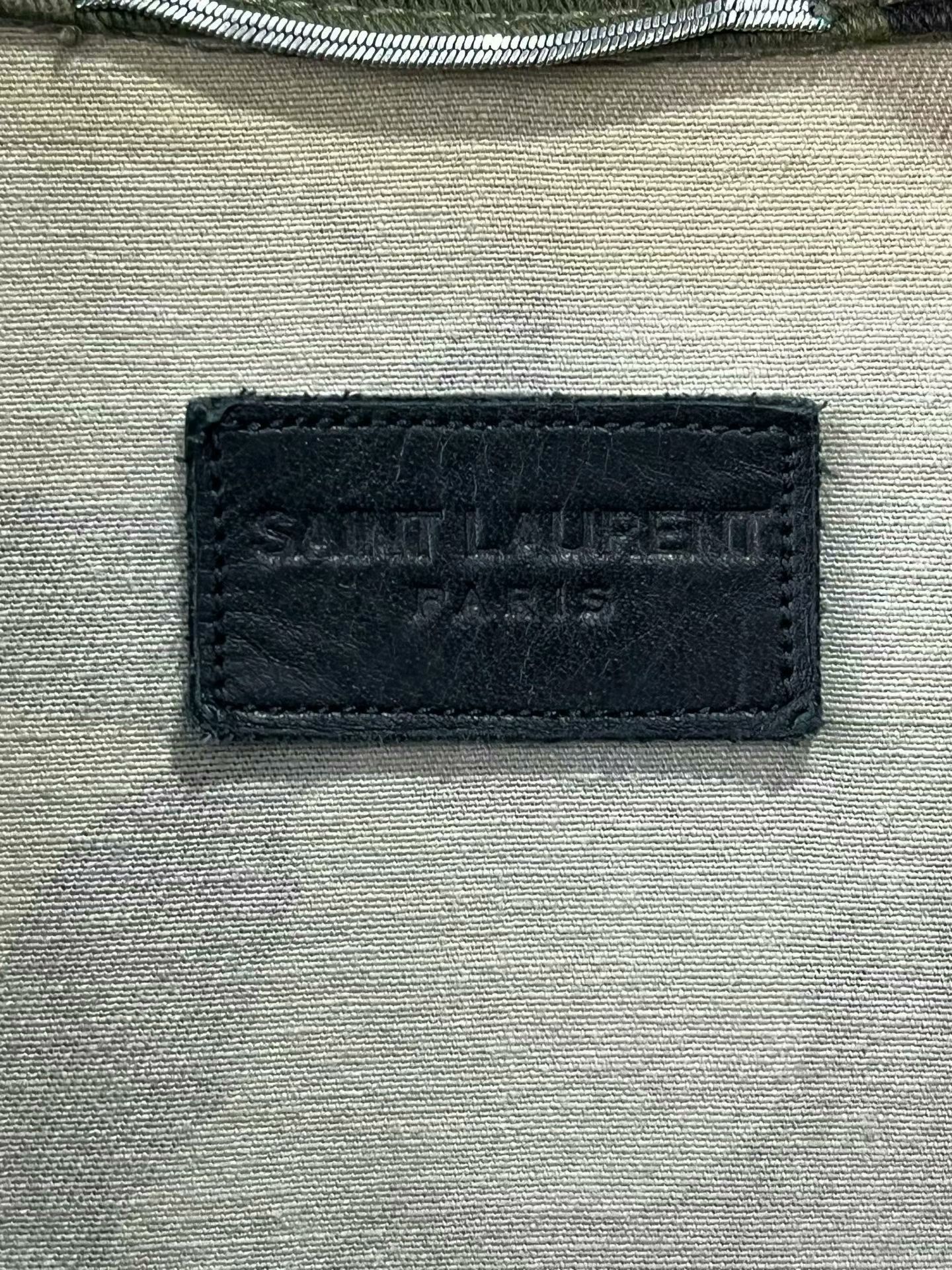 Saint Laurent Paris camouflage utility jacket by Saint Laurent Size US S / EU 44-46 / 1 - 3 Thumbnail