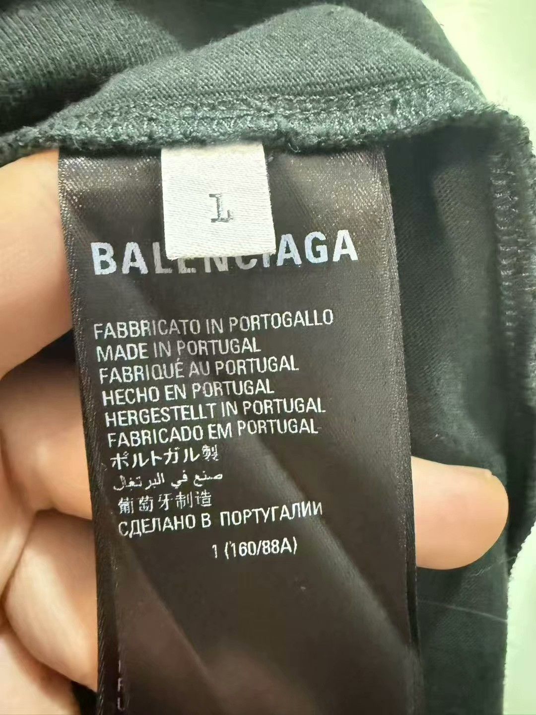 Balenciaga balenciaga green adidas embroidered t-shirt Size US M / EU 48-50 / 2 - 4 Thumbnail