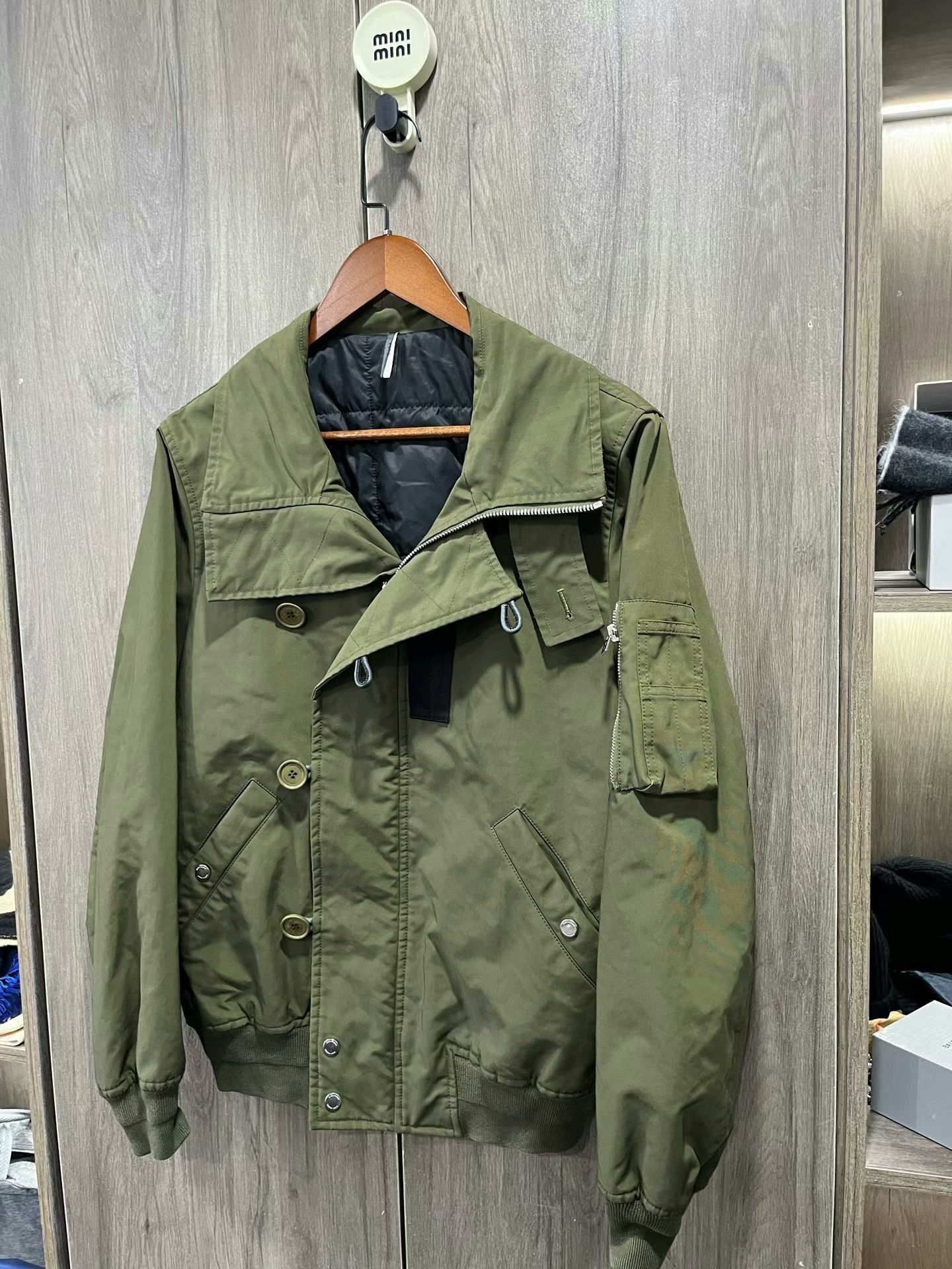 Dior Dior Army Green Jacket Size 44 Size US L / EU 52-54 / 3 - 3 Thumbnail