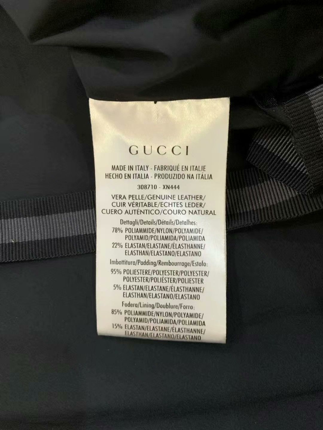 Gucci gucci zip-up leather jacket size 48 Size US L / EU 52-54 / 3 - 3 Thumbnail