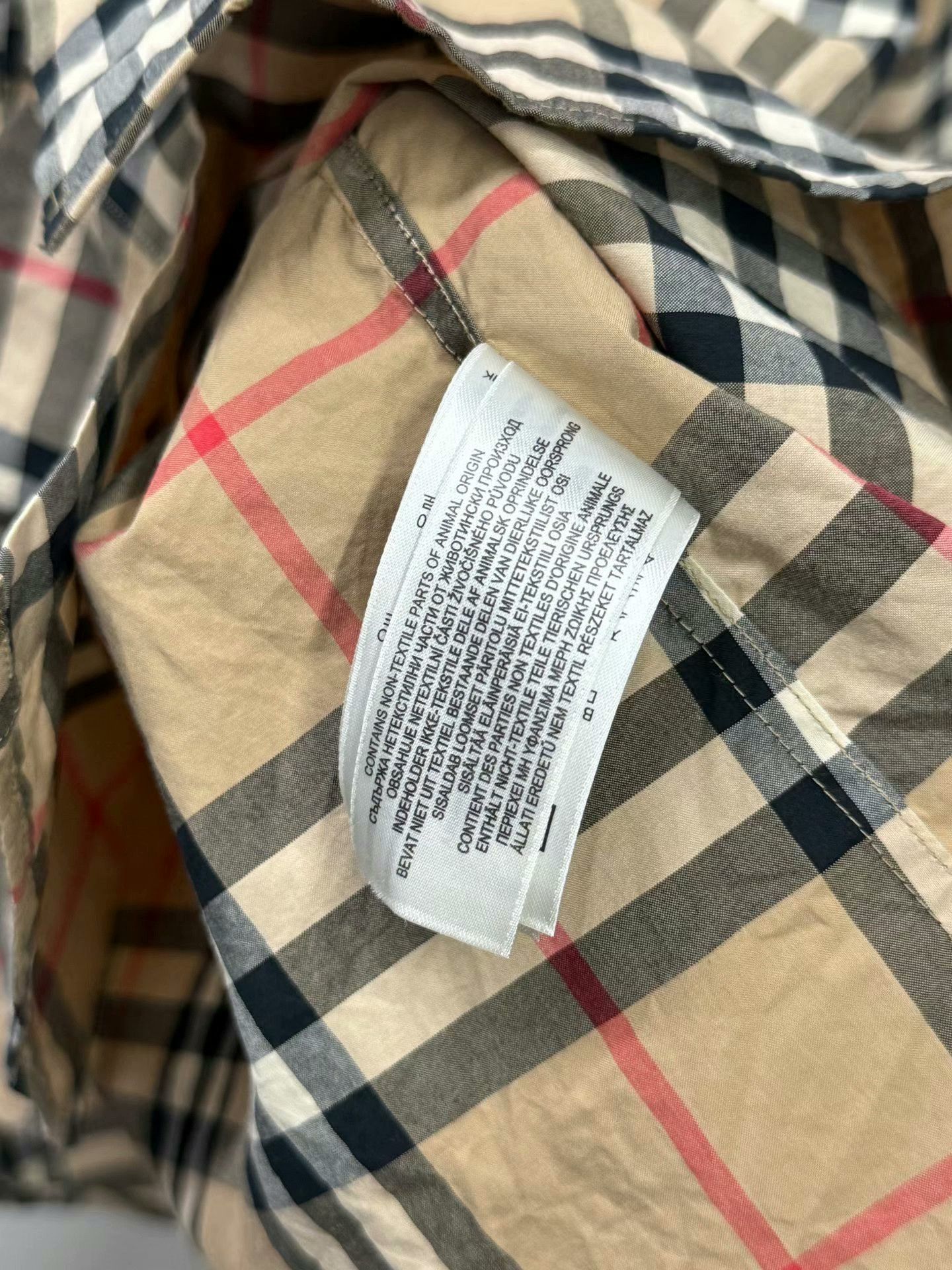 Burberry burberry classic check long sleeve shirt Size US L / EU 52-54 / 3 - 4 Thumbnail