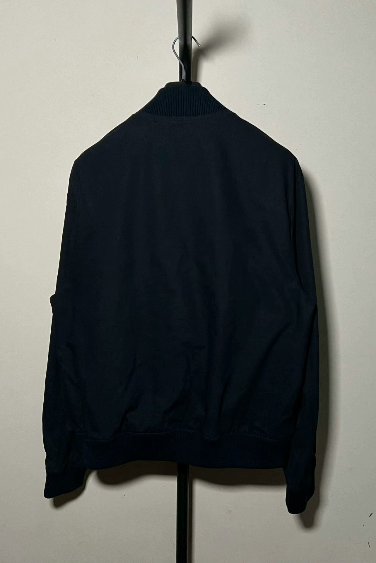 Louis Vuitton louis vuitton navy blue logo baseball jacket Size US L / EU 52-54 / 3 - 2 Thumbnail