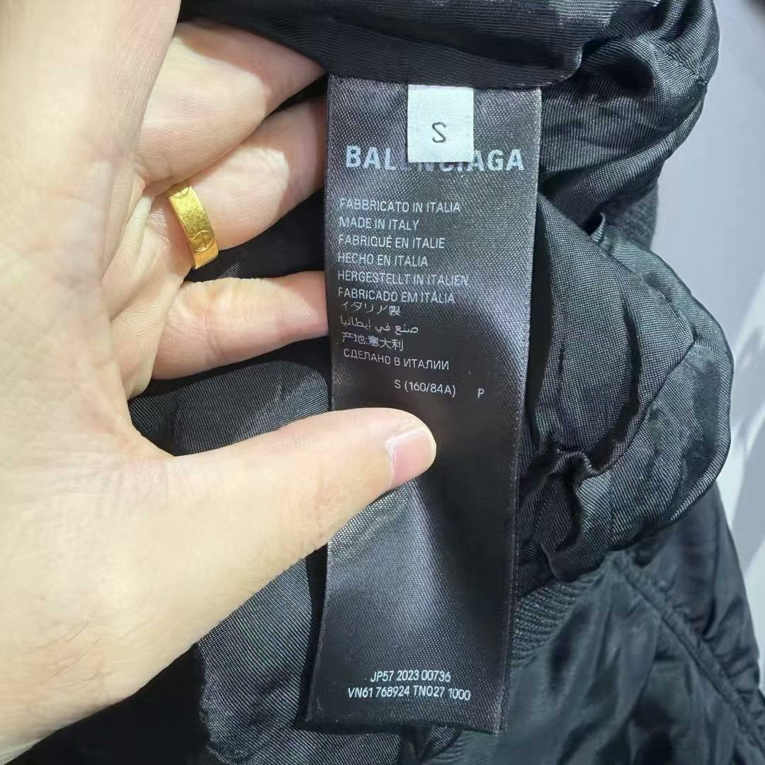 Balenciaga Balenciaga Paris Baseball Jacket Size S Size US S / EU 44-46 / 1 - 6 Thumbnail