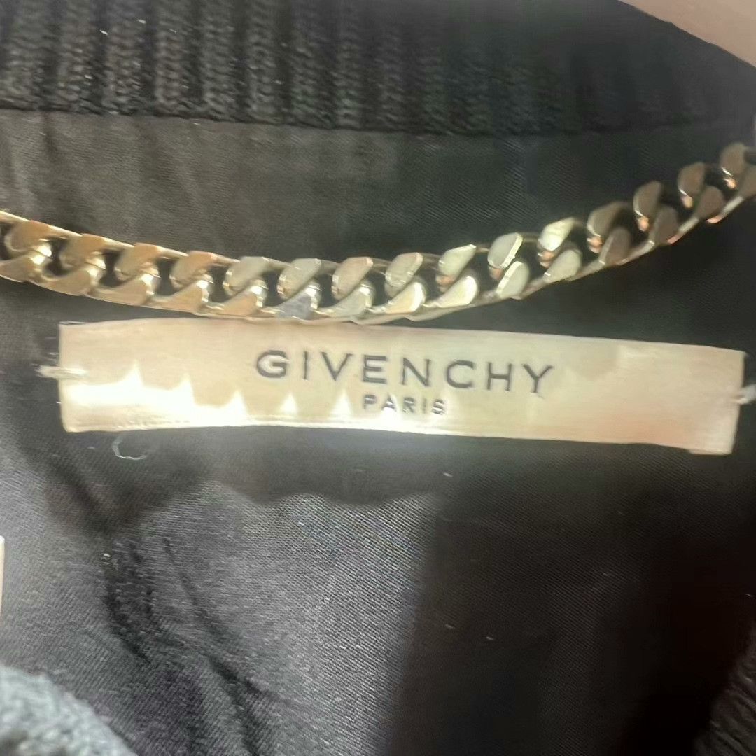Givenchy Givenchy Leather Baseball Jacket for Men Size US M / EU 48-50 / 2 - 2 Thumbnail