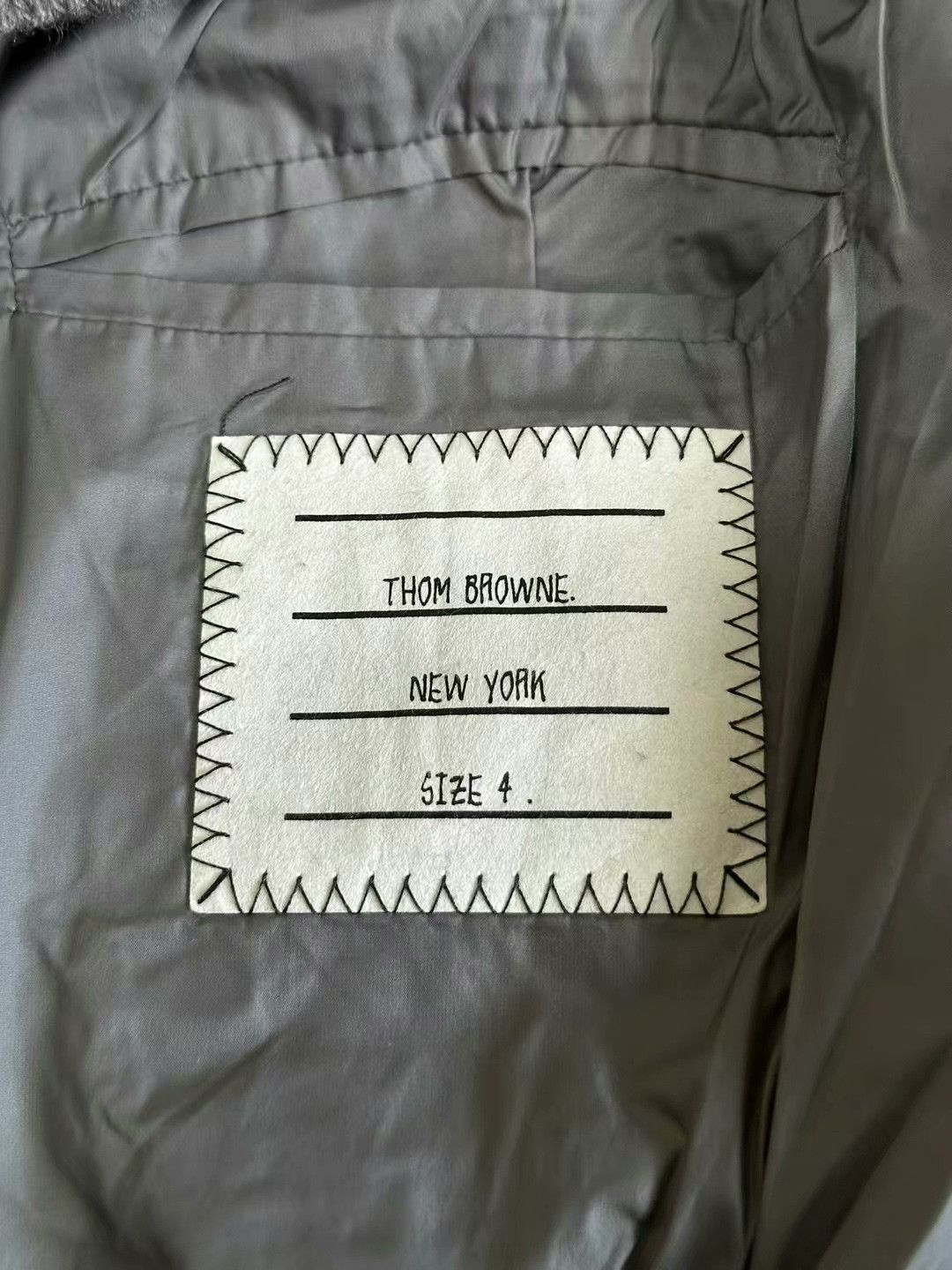 Thom Browne thom browne down bomber jacket in gray Size US L / EU 52-54 / 3 - 2 Thumbnail