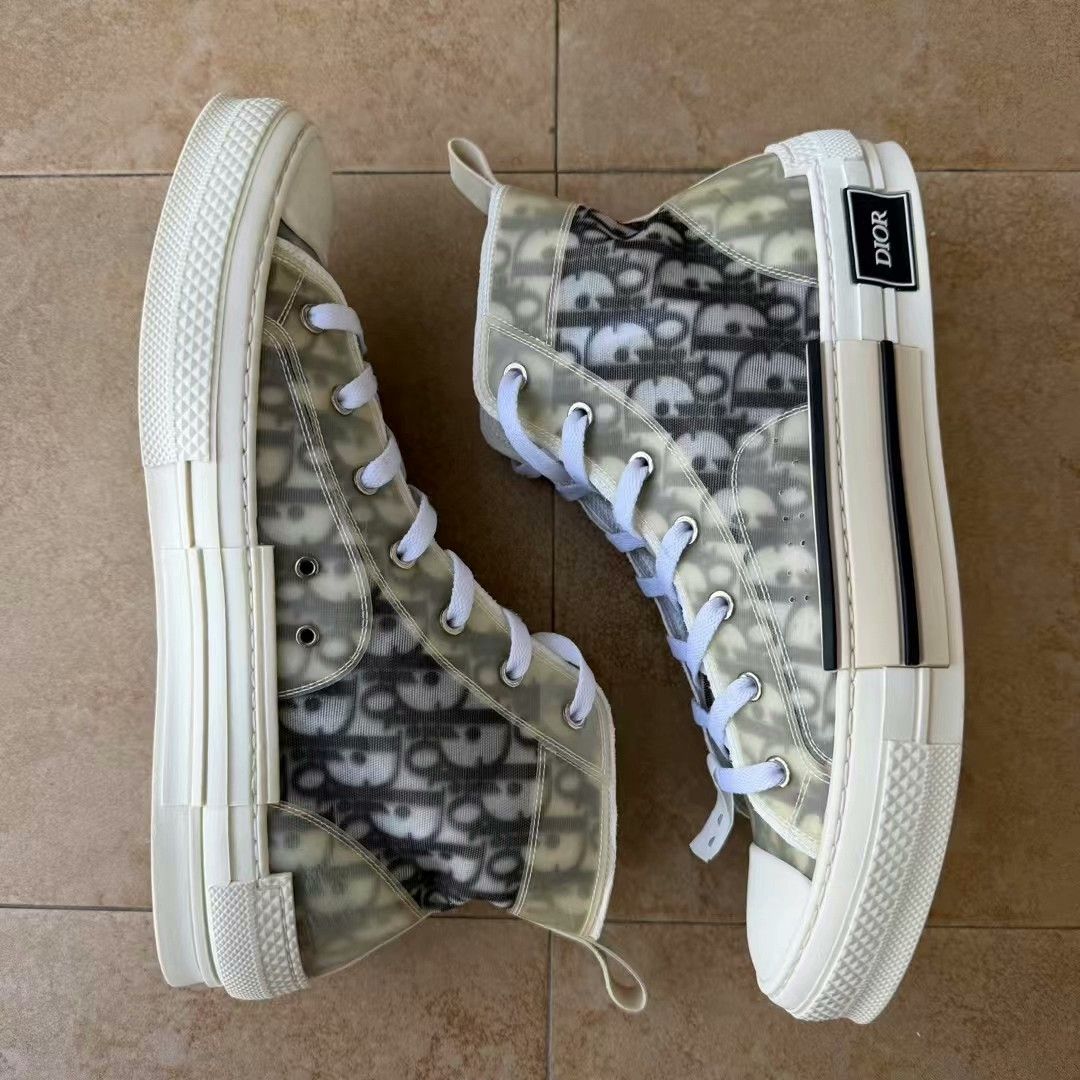 Dior dior b23 high-top sneakers in gray Size US 10 / EU 43 - 4 Thumbnail