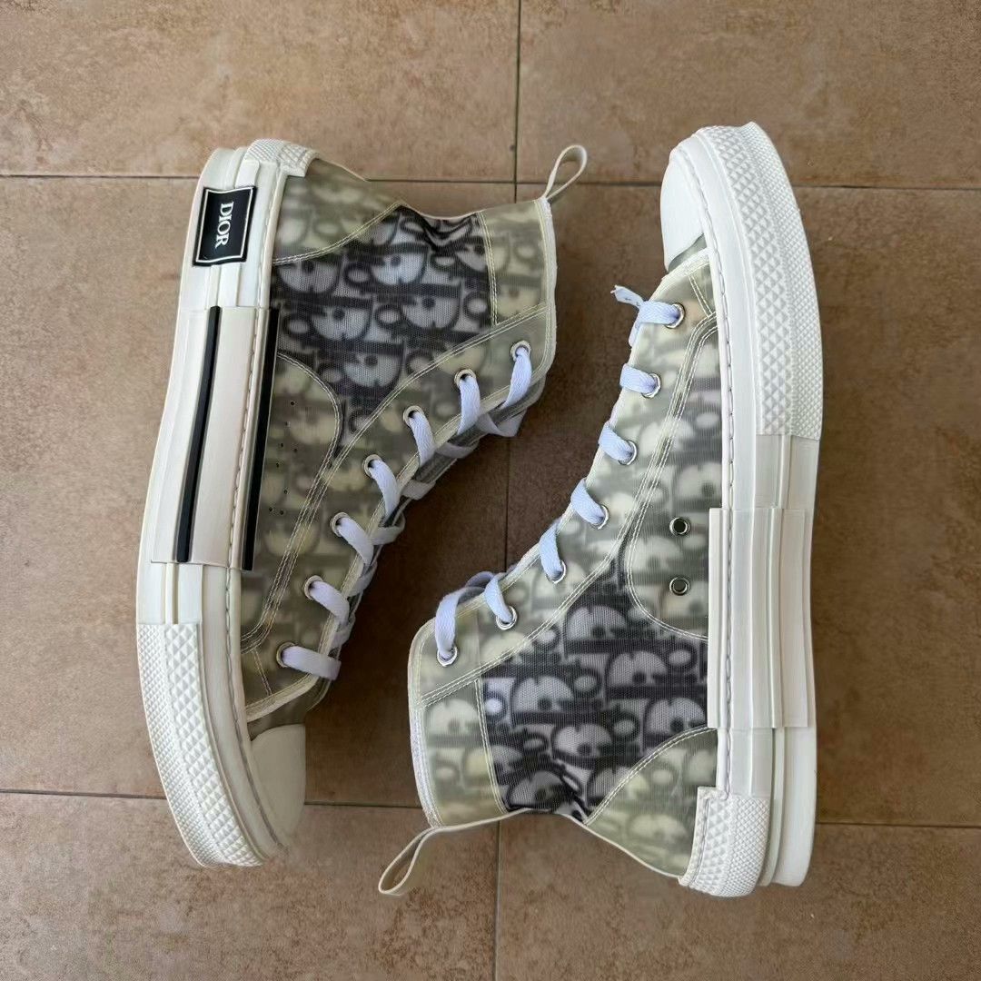 Dior dior b23 high-top sneakers in gray Size US 10 / EU 43 - 3 Thumbnail