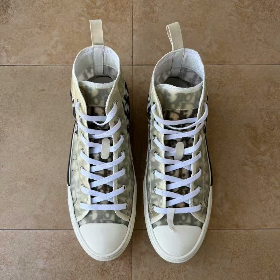 Dior dior b23 high-top sneakers in gray Size US 10 / EU 43 - 2 Thumbnail