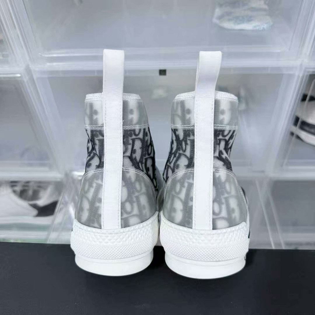 Dior dior b23 white black full print sneakers Size US 9 / EU 42 - 5 Thumbnail
