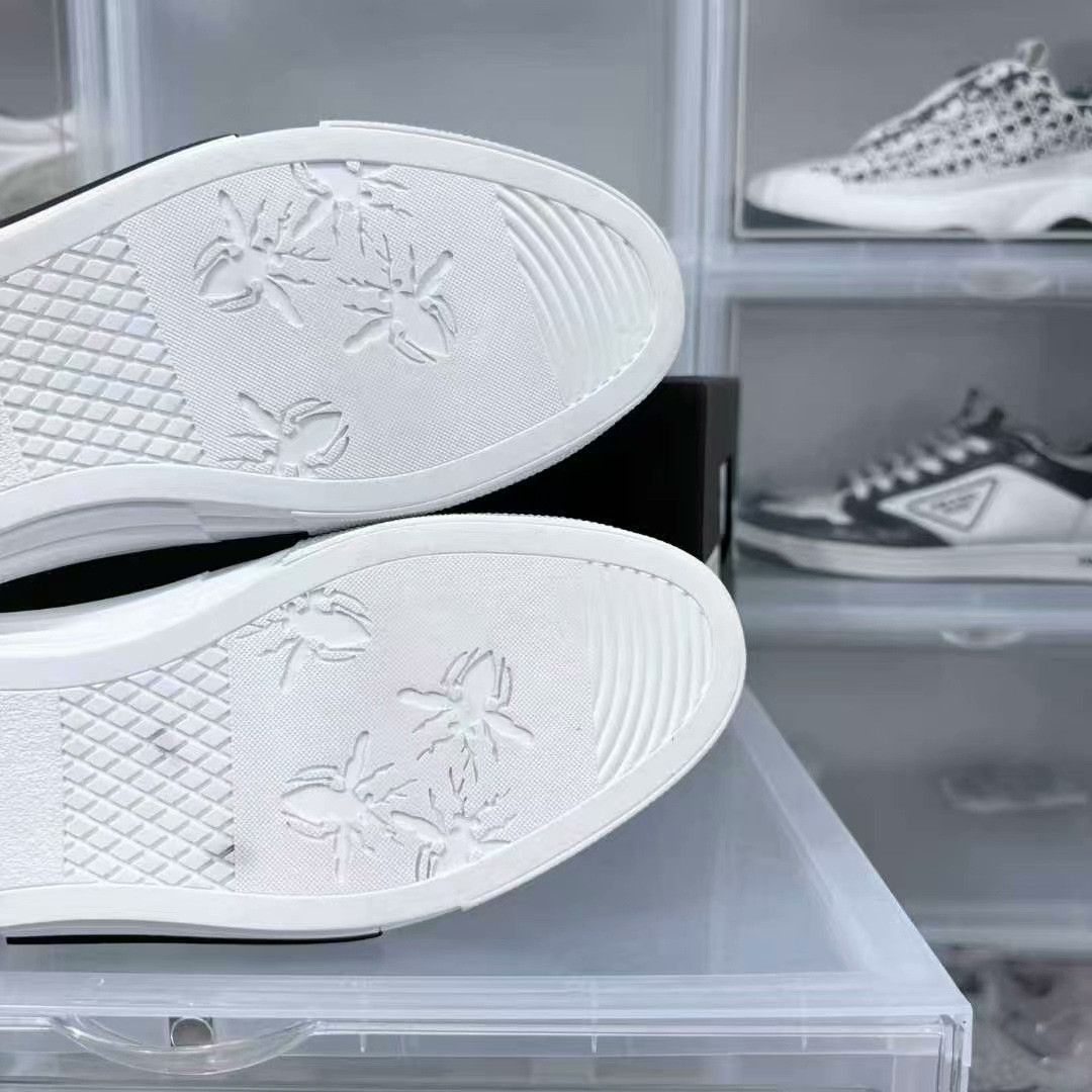 Dior dior b23 white black full print sneakers Size US 9 / EU 42 - 7 Thumbnail