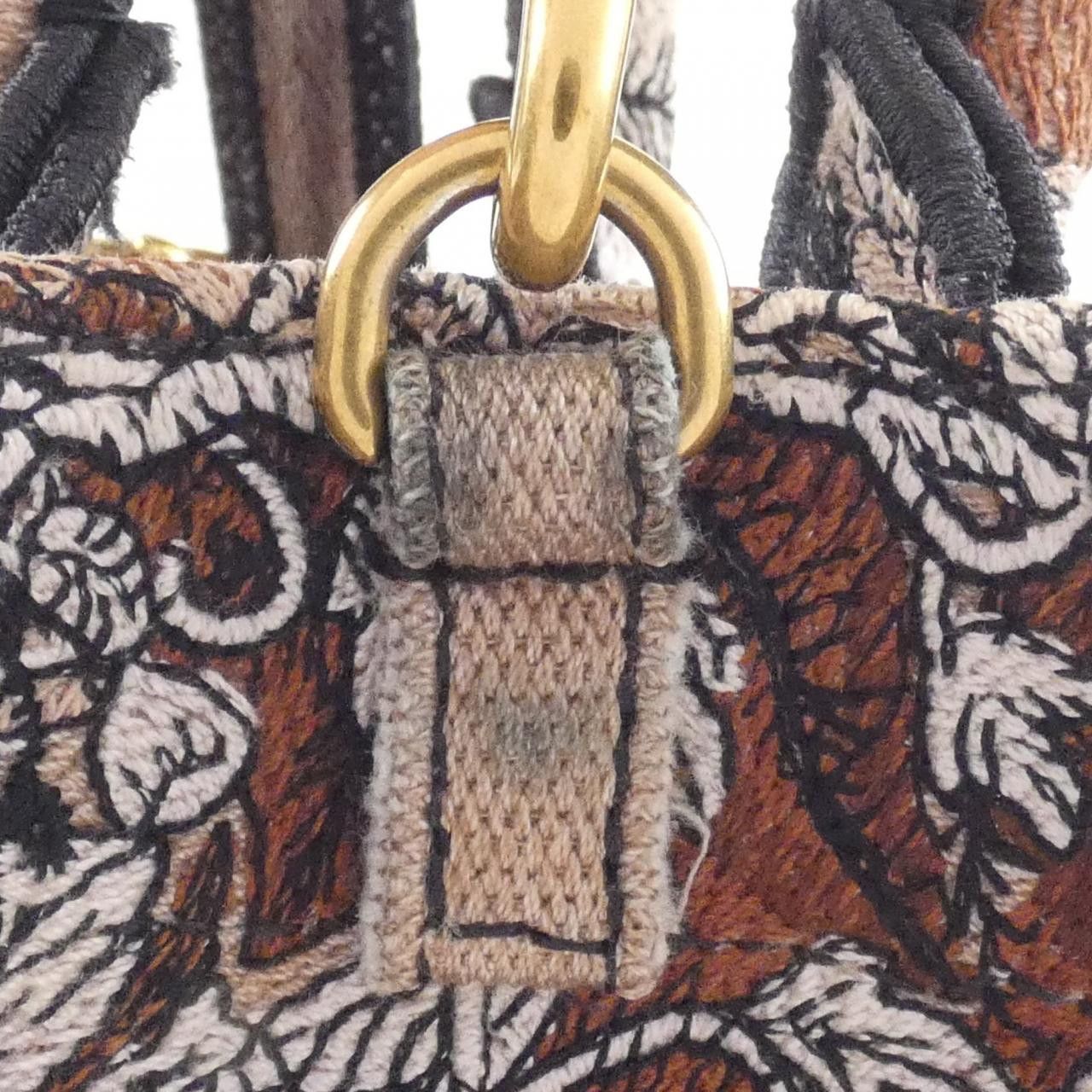 Dior Christian Dior DIOR JARDIN MAGIQUE Book Tote Mini Canvas Bag Canvas Tote Bag S5555CRZI DUTY FREE for USA