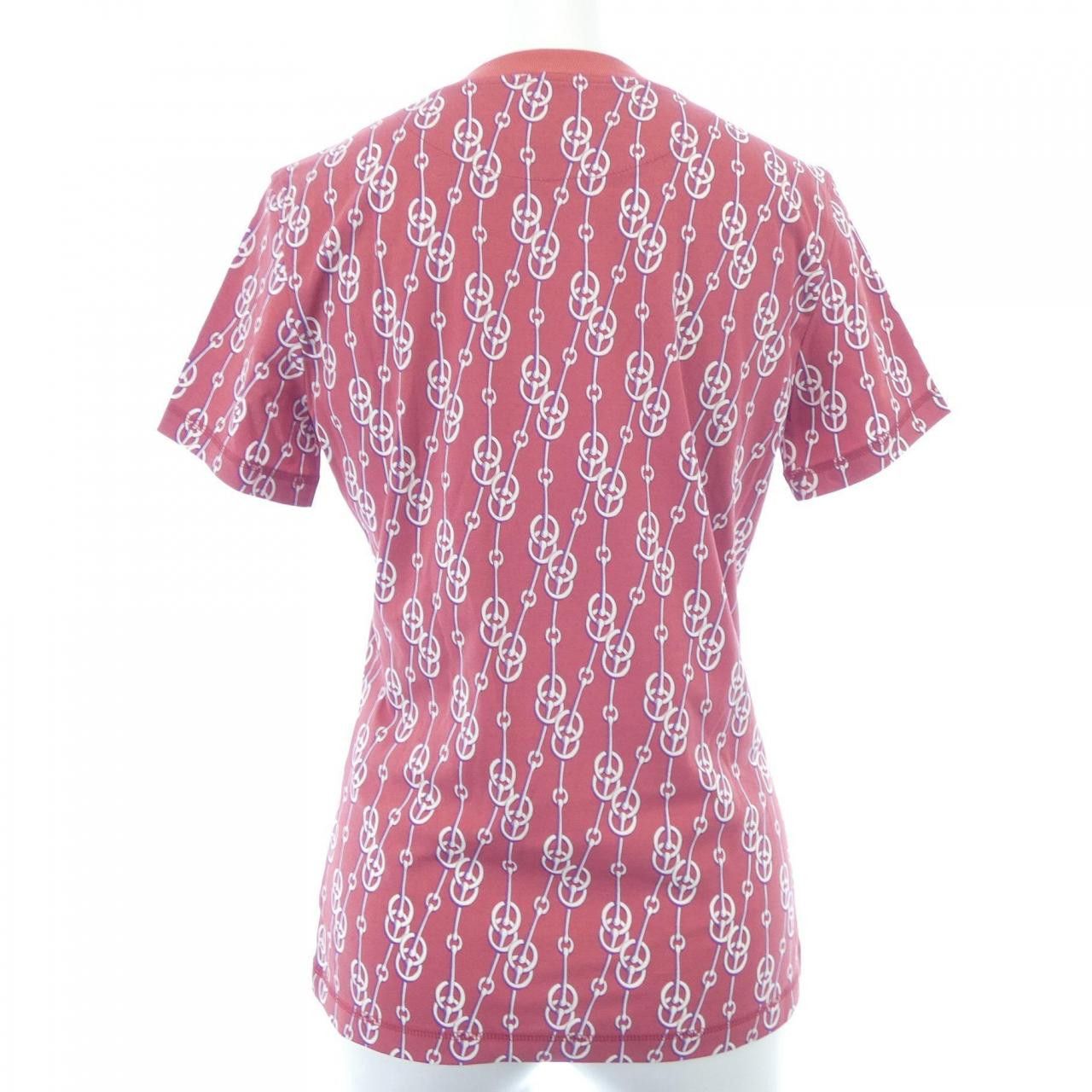 Hermes Hermes Hermès CLIQUETIS36 T-shirt Cotton T-Shirts DUTY FREE for USA Size ONE SIZE - 2 Thumbnail