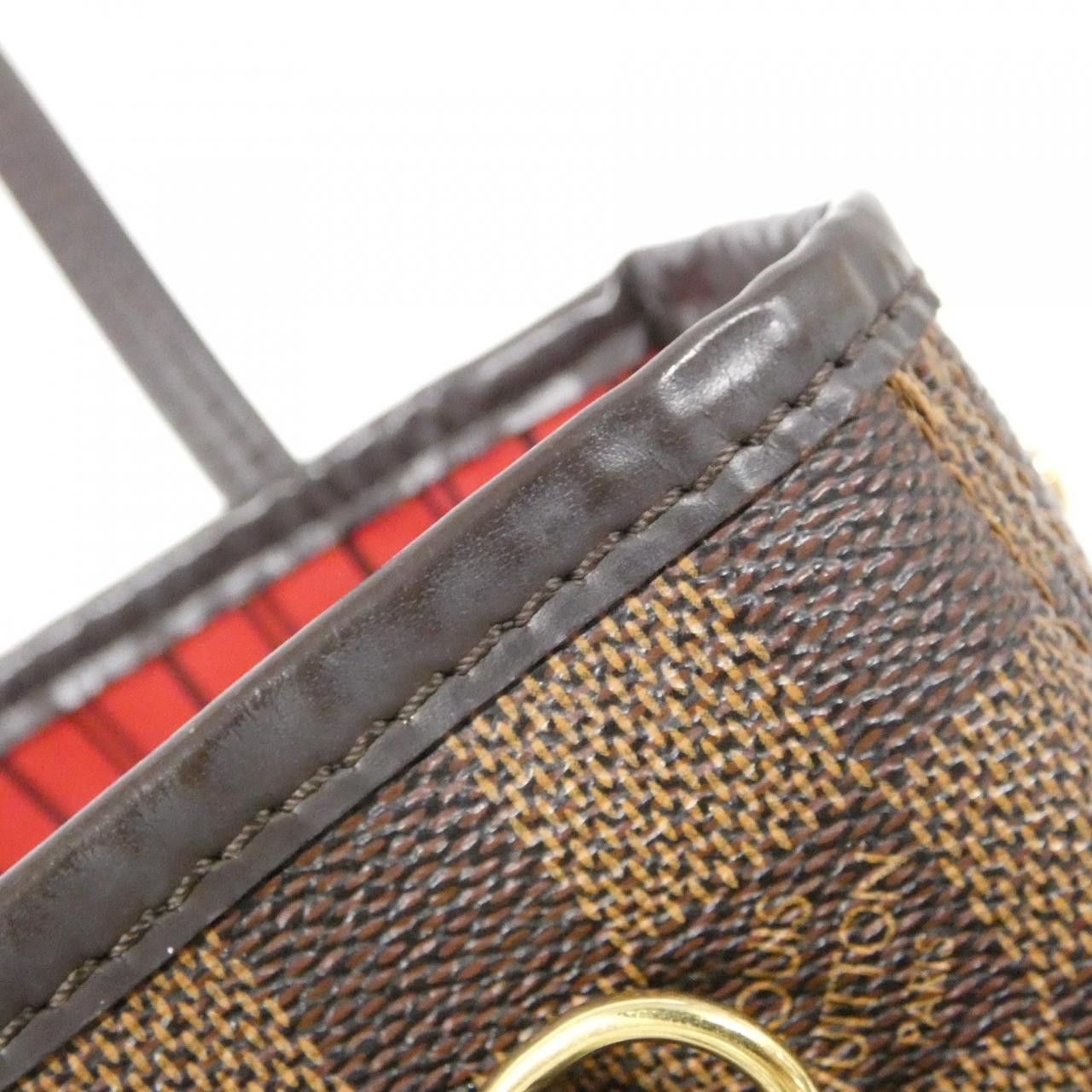 Louis Vuitton Louis Vuitton Louis Vuitton Neverfull Damier Bag Canvas Tote Bag N41359 DUTY FREE for USA Size ONE SIZE - 6 Thumbnail