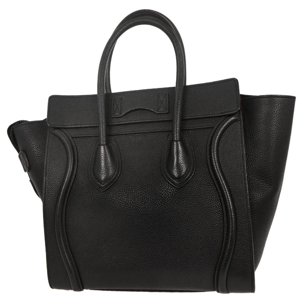 Celine Celine Luggage Bag Smooth Leather Size ONE SIZE - 2 Thumbnail