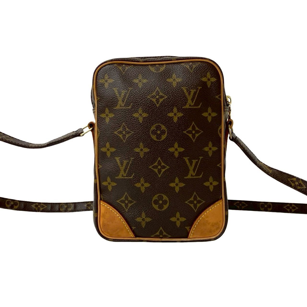 Louis Vuitton Louis Vuitton Louis Vuitton Amazon Monogram Leather Shoulder Bag Canvas Shoulder Bag DUTY FREE for USA Size ONE SIZE - 4 Thumbnail