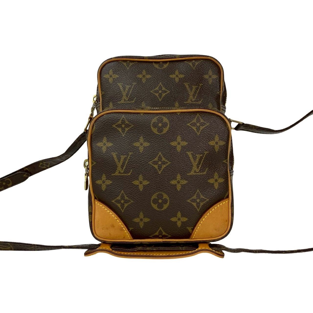 Louis Vuitton Louis Vuitton Louis Vuitton Amazon Monogram Leather Shoulder Bag Canvas Shoulder Bag DUTY FREE for USA Size ONE SIZE - 2 Thumbnail