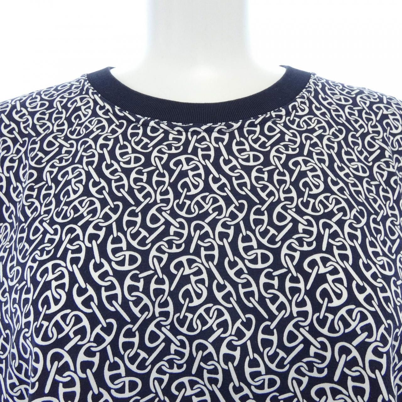 Hermes Hermes Hermès T-shirt Cotton T-shirt38 Cotton T-Shirts DUTY FREE for USA Size ONE SIZE - 5 Thumbnail