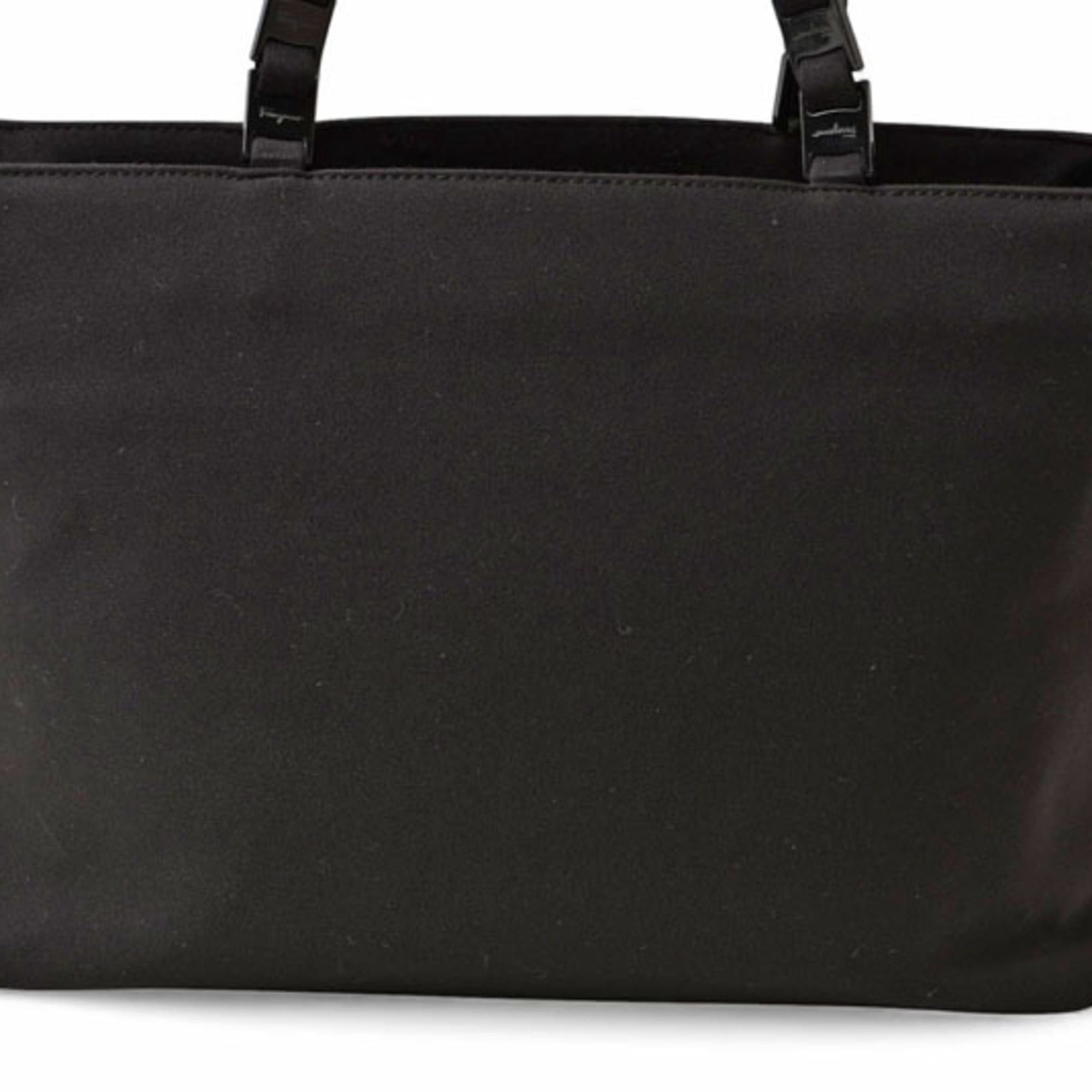 Salvatore Ferragamo Salvatore Ferragamo Vara Chain Tote Bag/Shoulder Bag, Black, AU-21 0186 Size ONE SIZE - 9 Thumbnail
