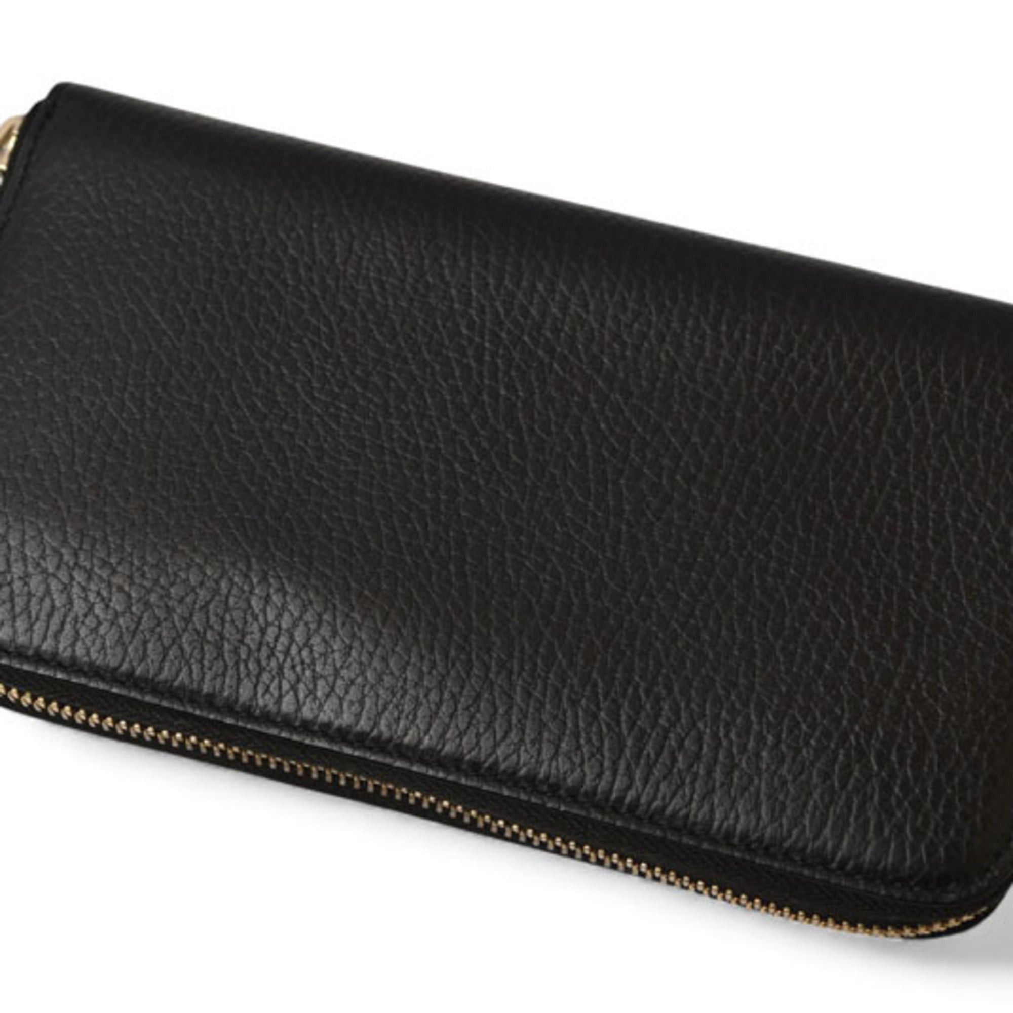Gucci Gucci Wallet, GUCCI Round Leather Long Wallet 509644 with Interlocking G in Black Size ONE SIZE - 5 Thumbnail