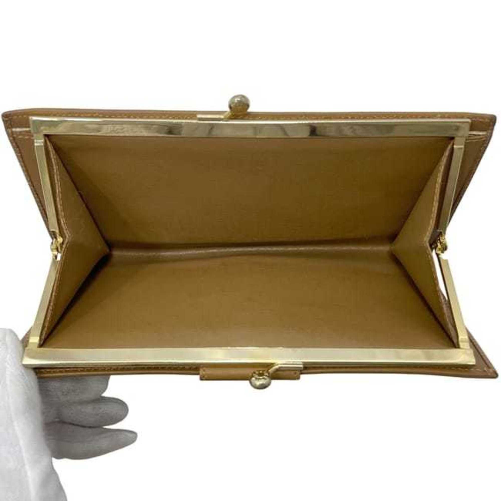 Celine Celine bifold long wallet ec-24646 brown macadam PVC leather M05 CELINE women's and men's Size ONE SIZE - 7 Thumbnail