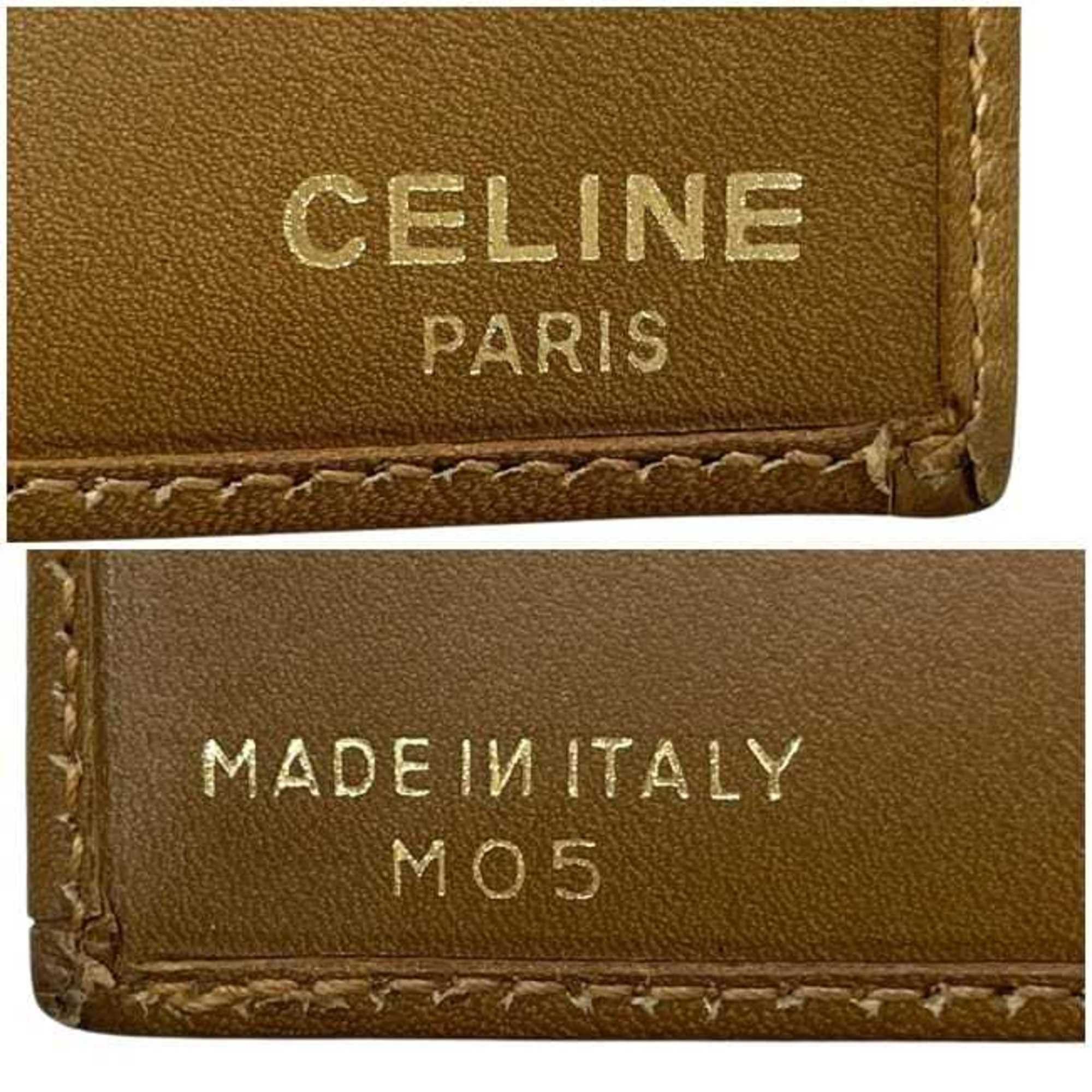 Celine Celine bifold long wallet ec-24646 brown macadam PVC leather M05 CELINE women's and men's Size ONE SIZE - 11 Thumbnail