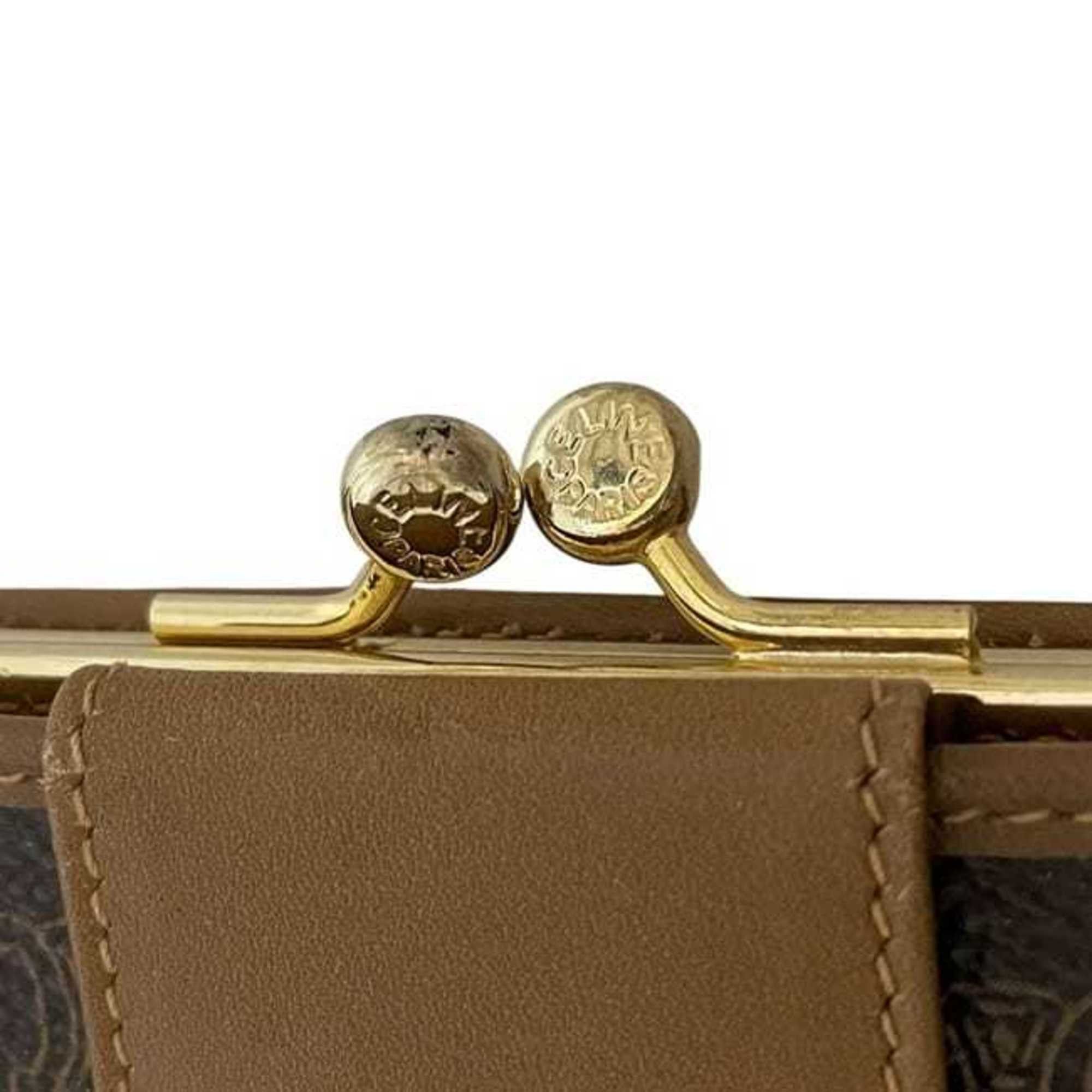 Celine Celine bifold long wallet ec-24646 brown macadam PVC leather M05 CELINE women's and men's Size ONE SIZE - 10 Thumbnail