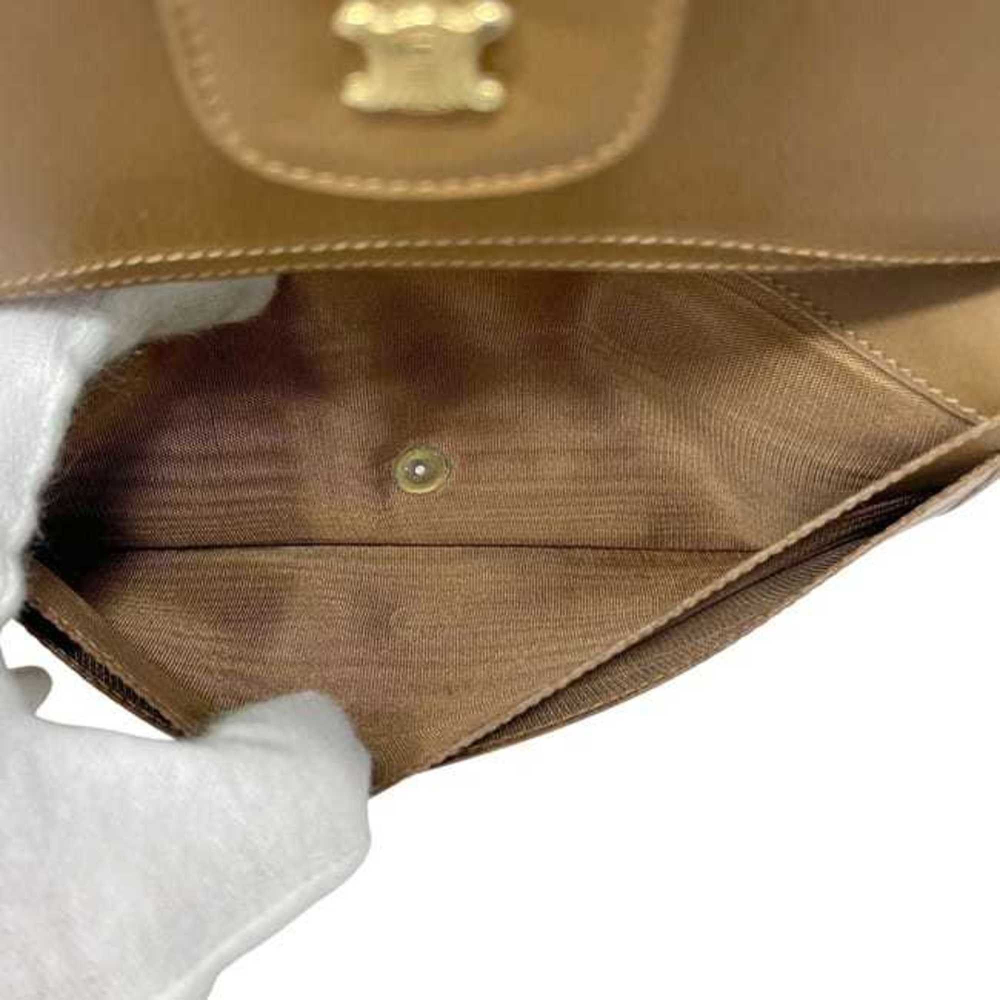 Celine Celine bifold long wallet ec-24646 brown macadam PVC leather M05 CELINE women's and men's Size ONE SIZE - 6 Thumbnail