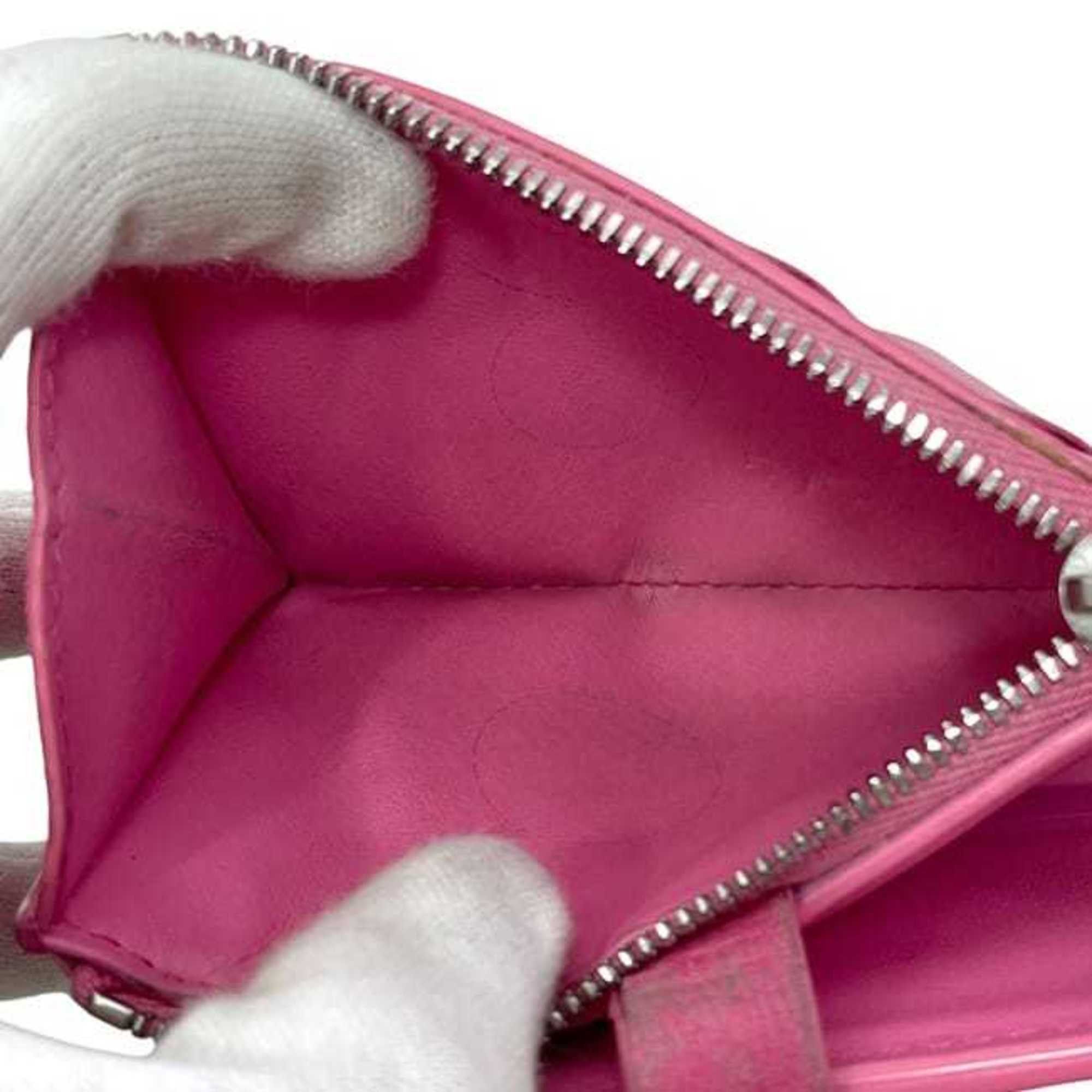 Bottega Veneta Bottega Veneta bifold wallet f-24680 pink intrecciato leather S02332325Z BOTTEGA VENETA compact for men and women. Size ONE SIZE - 6 Thumbnail