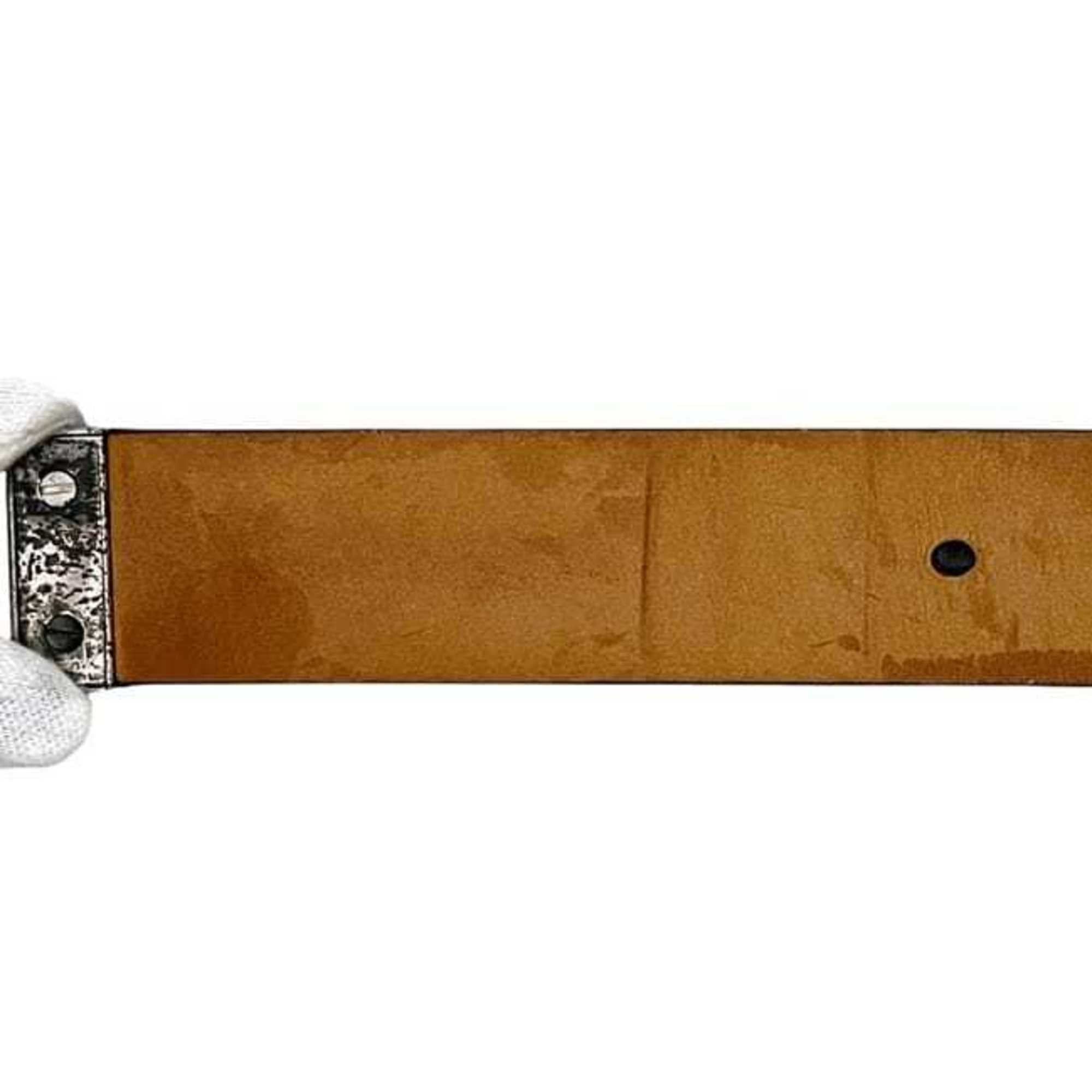 Louis Vuitton Louis Vuitton Santur Carre Belt ec-24719 Brown Damier Ebene Canvas M6802 Waist 72cm LB0033 LOUIS VUITTON Square Buckle Size ONE SIZE - 9 Thumbnail
