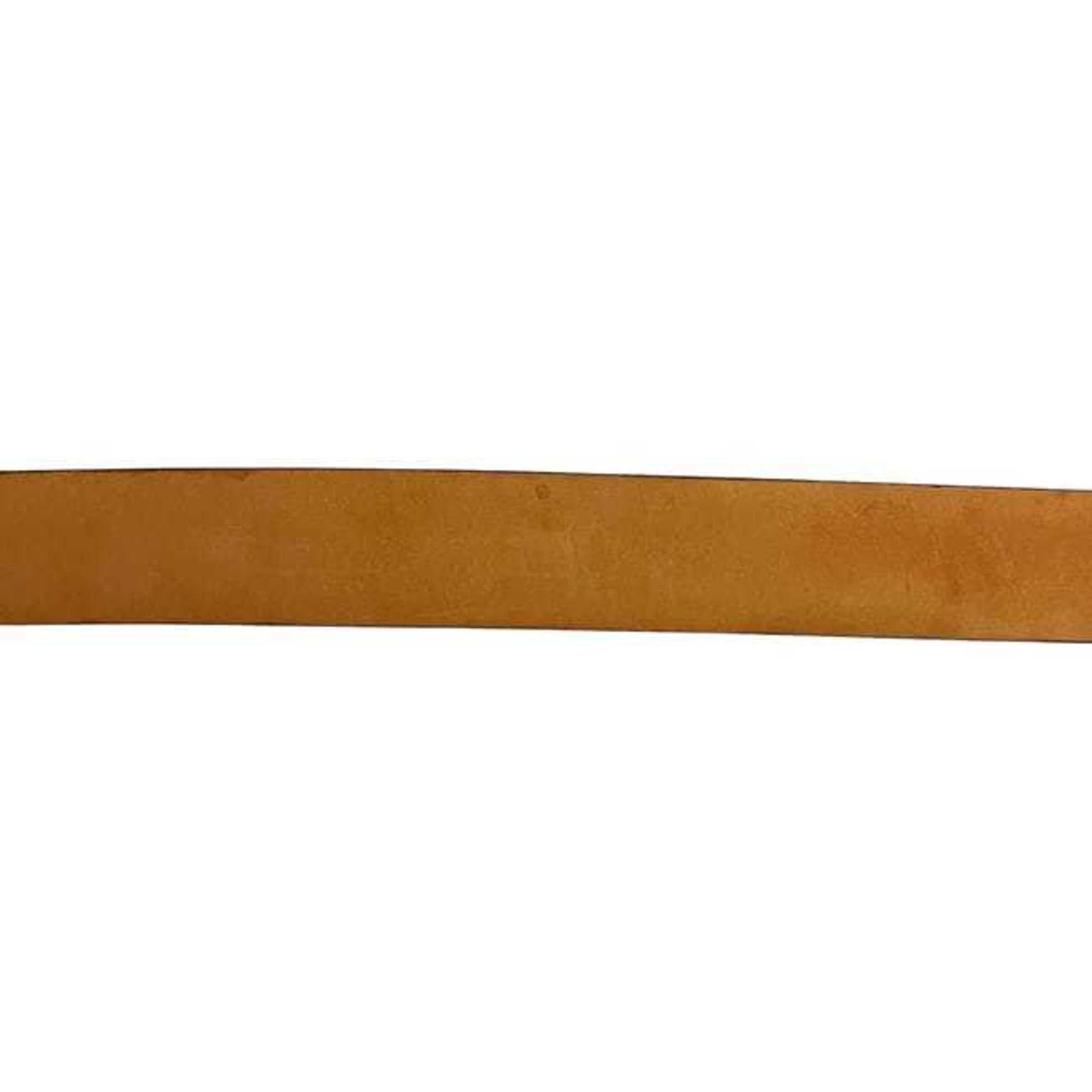 Louis Vuitton Louis Vuitton Santur Carre Belt ec-24719 Brown Damier Ebene Canvas M6802 Waist 72cm LB0033 LOUIS VUITTON Square Buckle Size ONE SIZE - 10 Thumbnail