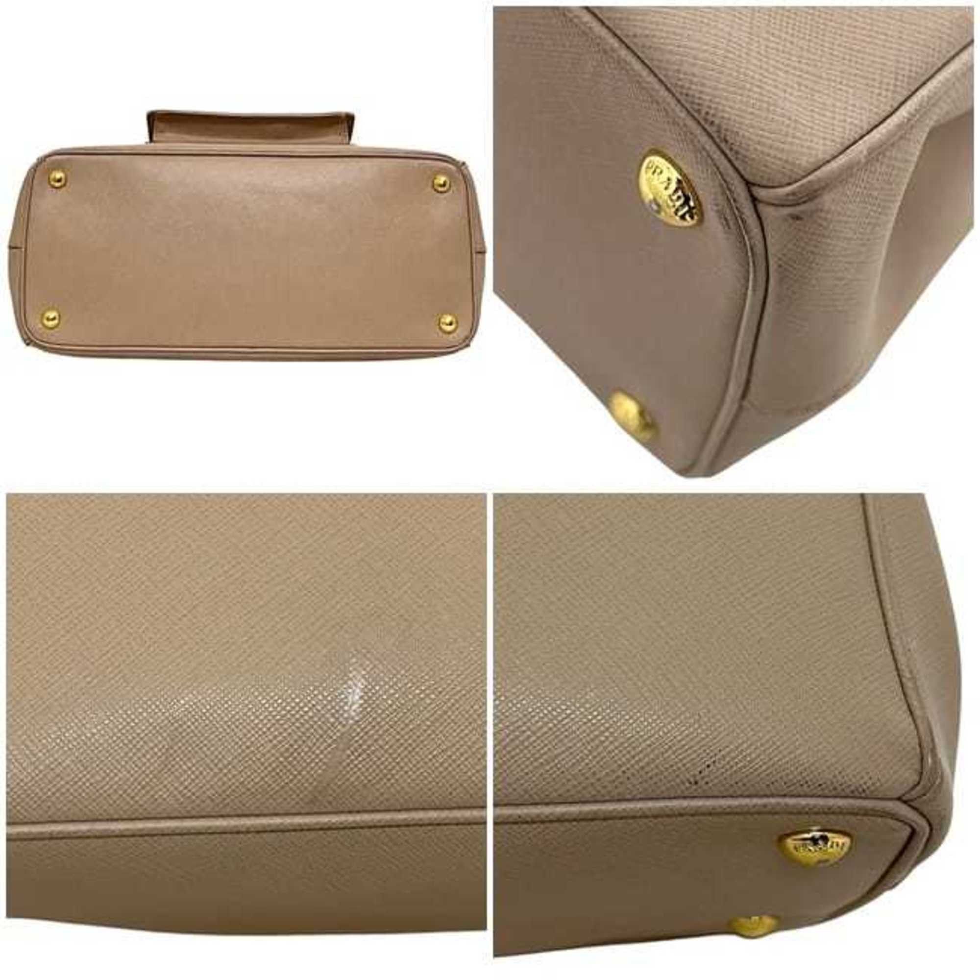 Prada Prada 2-way bag f-24668 beige CAMMEO BN2674 Saffiano leather 7 PRADA shoulder bag, handbag, women's crossbody Size ONE SIZE - 4 Thumbnail