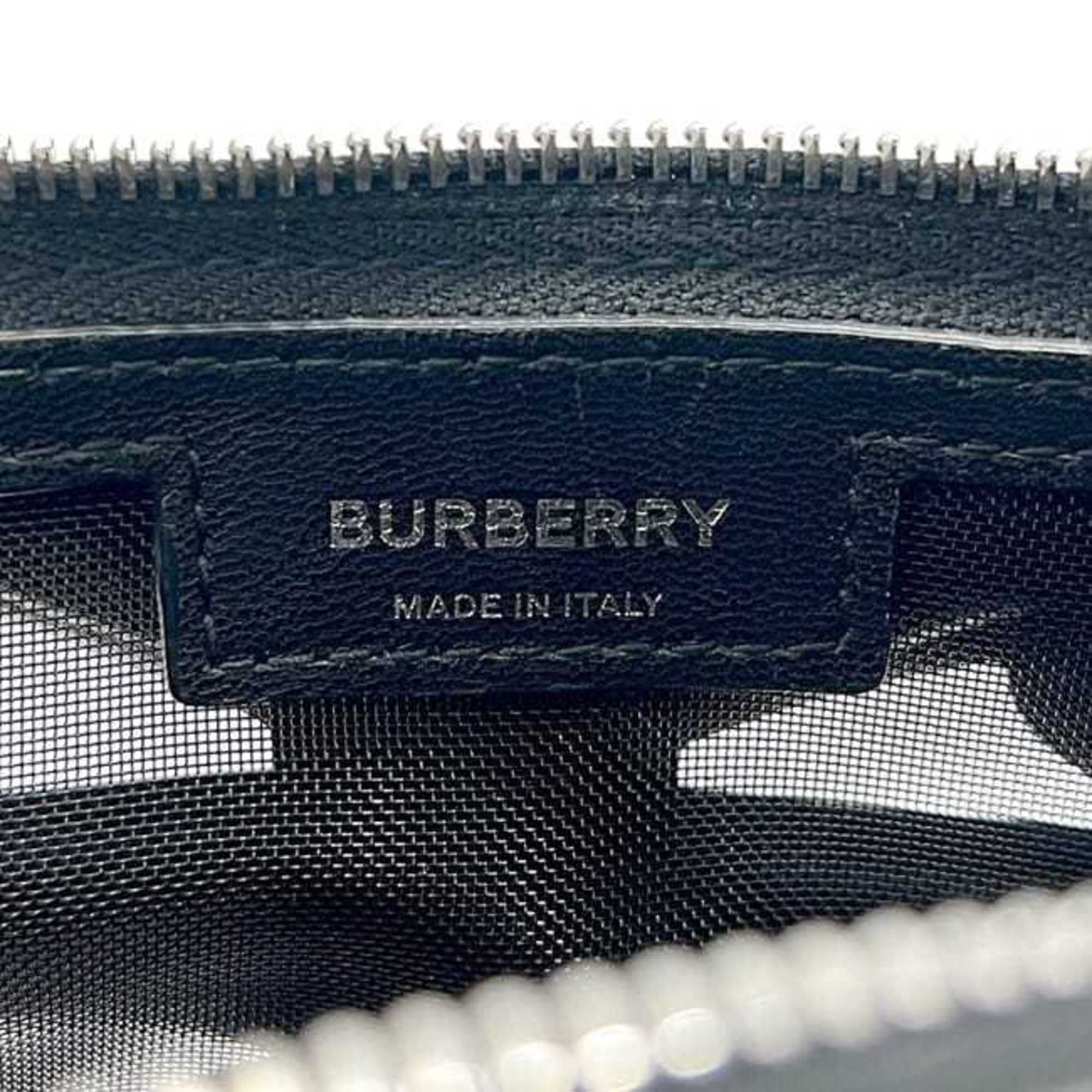 Burberry Burberry Ronbi Bag f-24660 Black TB Monogram Leather ITDGSRL37FIR BURBERRY Mesh Cutout Thomas Women's Size ONE SIZE - 5 Thumbnail