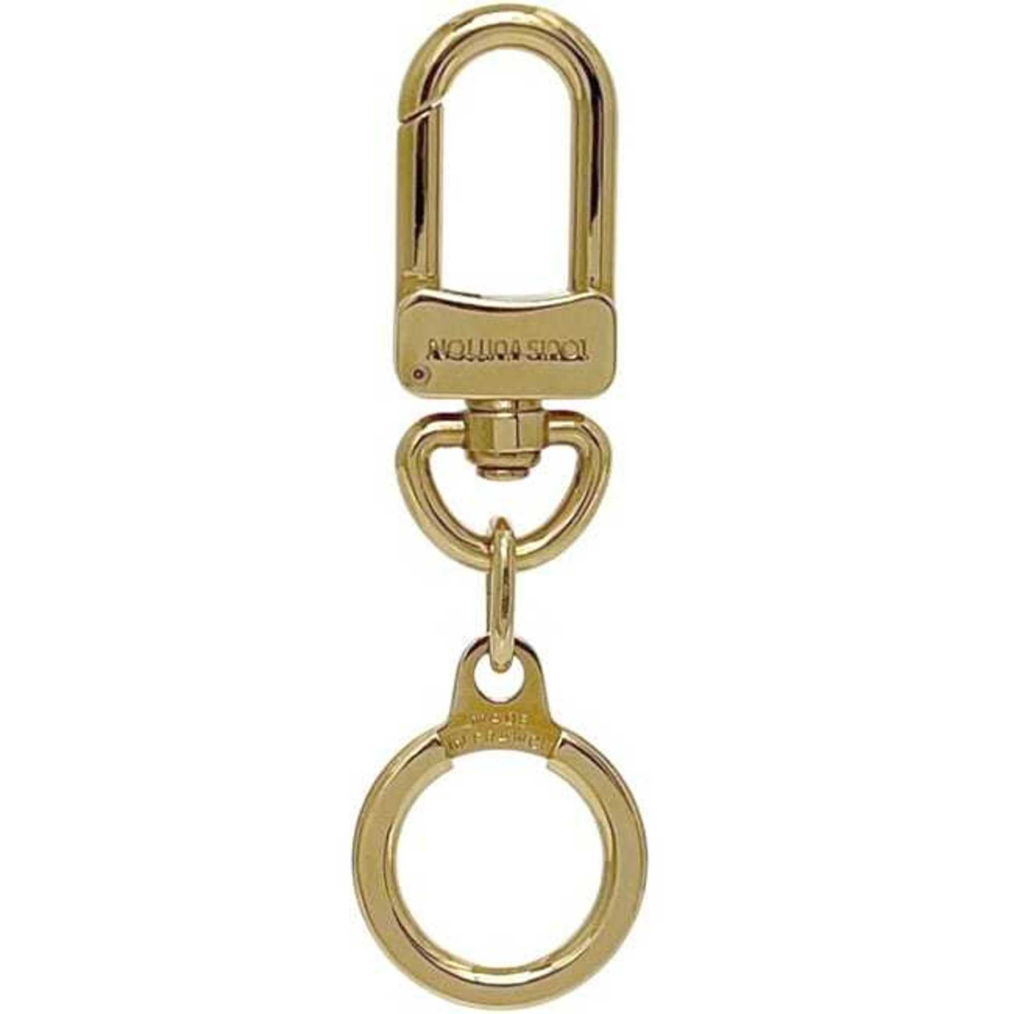 Louis Vuitton Louis Vuitton Anocre Key Ring ec-24689 Gold M62694 GP LOUIS VUITTON Holder Carabiner Men's Women's Engraved Size ONE SIZE - 3 Thumbnail
