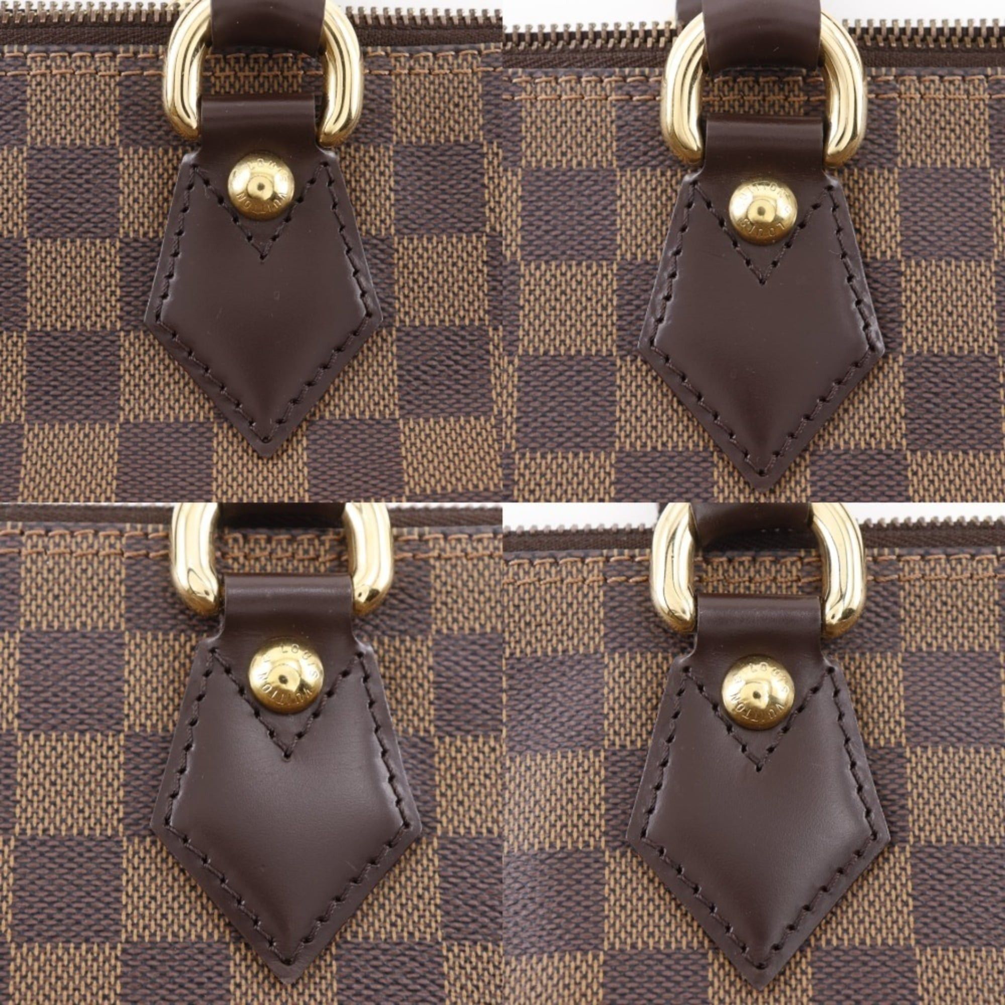 Louis Vuitton Louis Vuitton Saleya PM Tote Bag N51183 Damier Canvas 2007 Brown VI4077 A5 Zipper Women's Size ONE SIZE - 8 Thumbnail