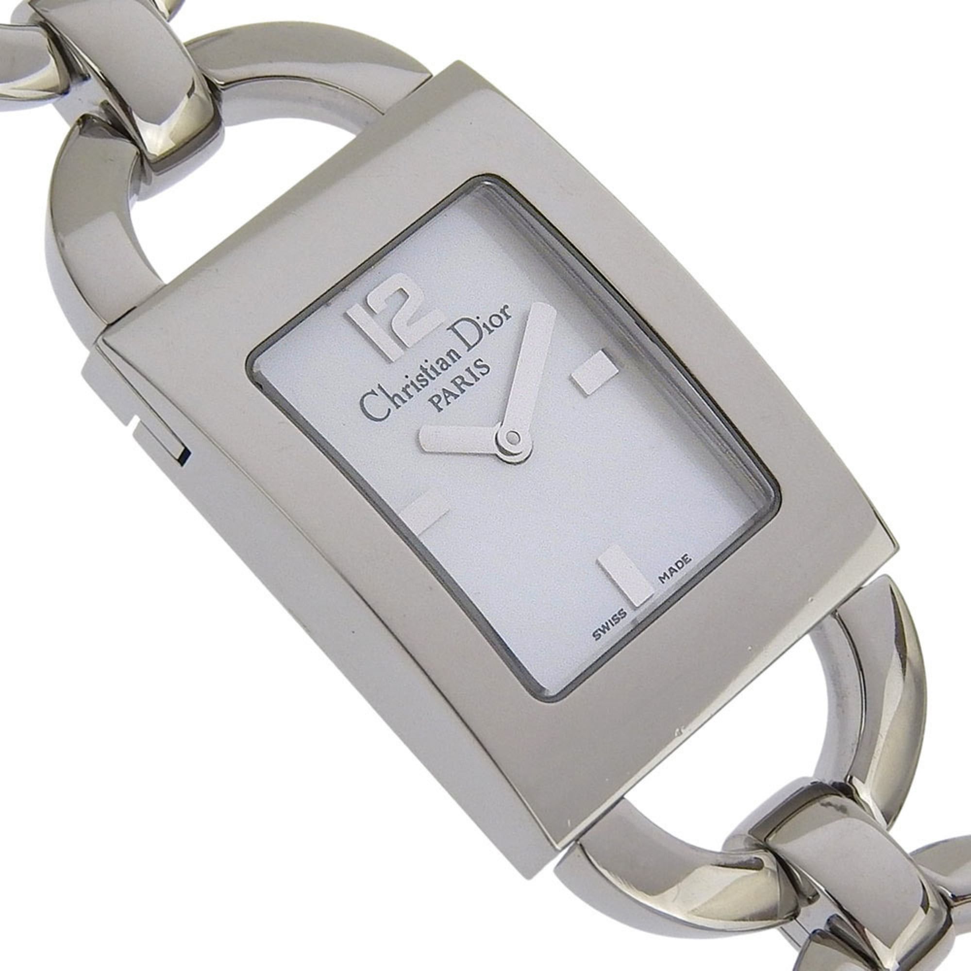 Dior Dior Maris Watch D78-109, Stainless Steel, Quartz, Analog Display, White Shell Dial, Women's Size ONE SIZE - 3 Thumbnail