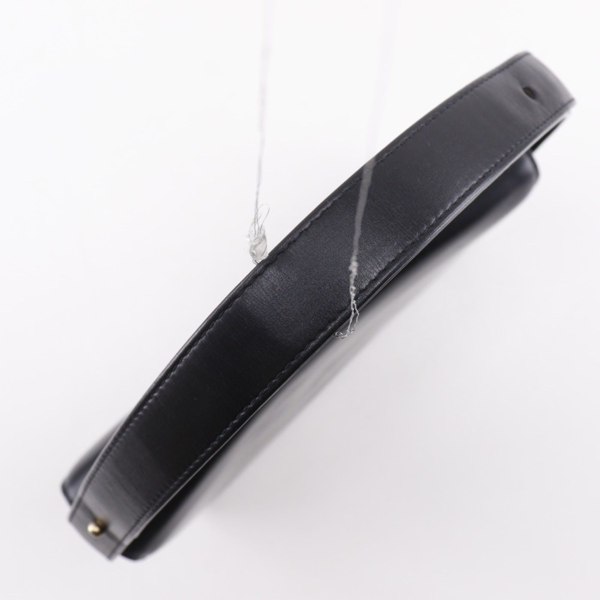 Gucci Gucci Old Shoulder Bag, Vintage Calfskin, Black, A5 Size, Flap, Women's Size ONE SIZE - 5 Thumbnail