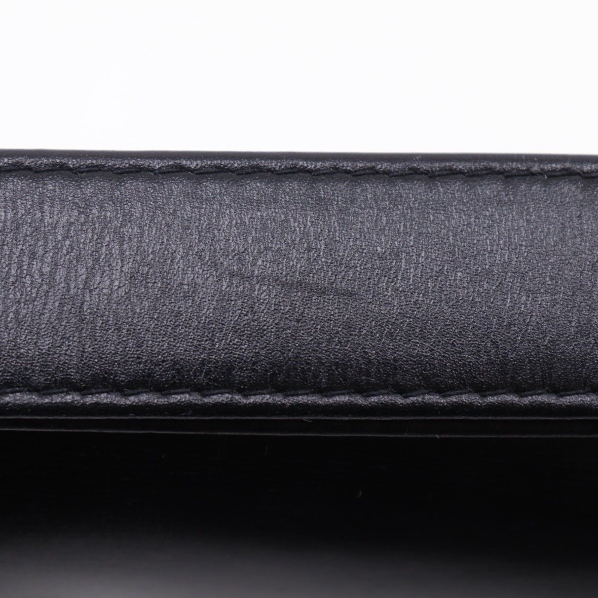 Gucci Gucci Old Shoulder Bag, Vintage Calfskin, Black, A5 Size, Flap, Women's Size ONE SIZE - 19 Thumbnail