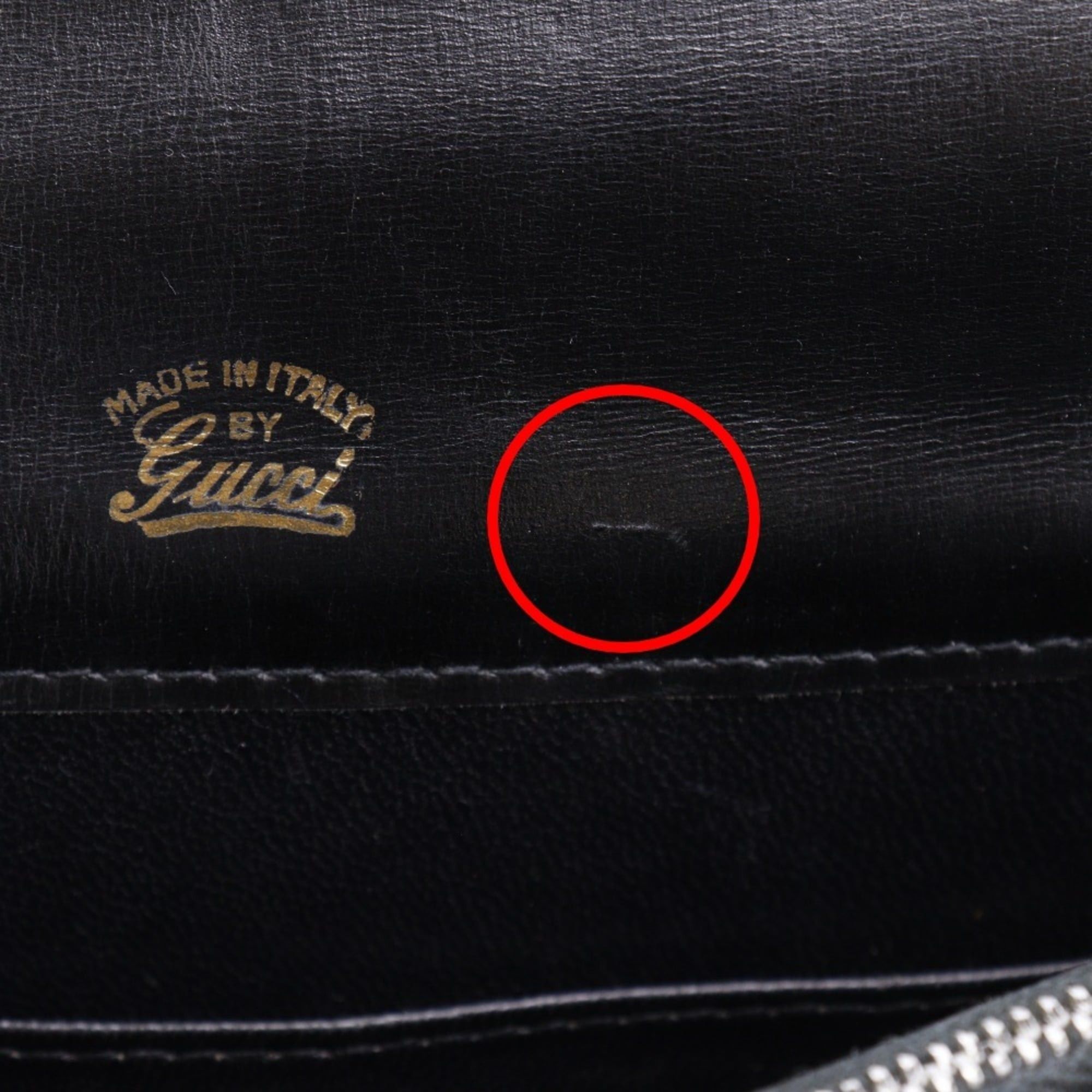 Gucci Gucci Old Shoulder Bag, Vintage Calfskin, Black, A5 Size, Flap, Women's Size ONE SIZE - 16 Thumbnail