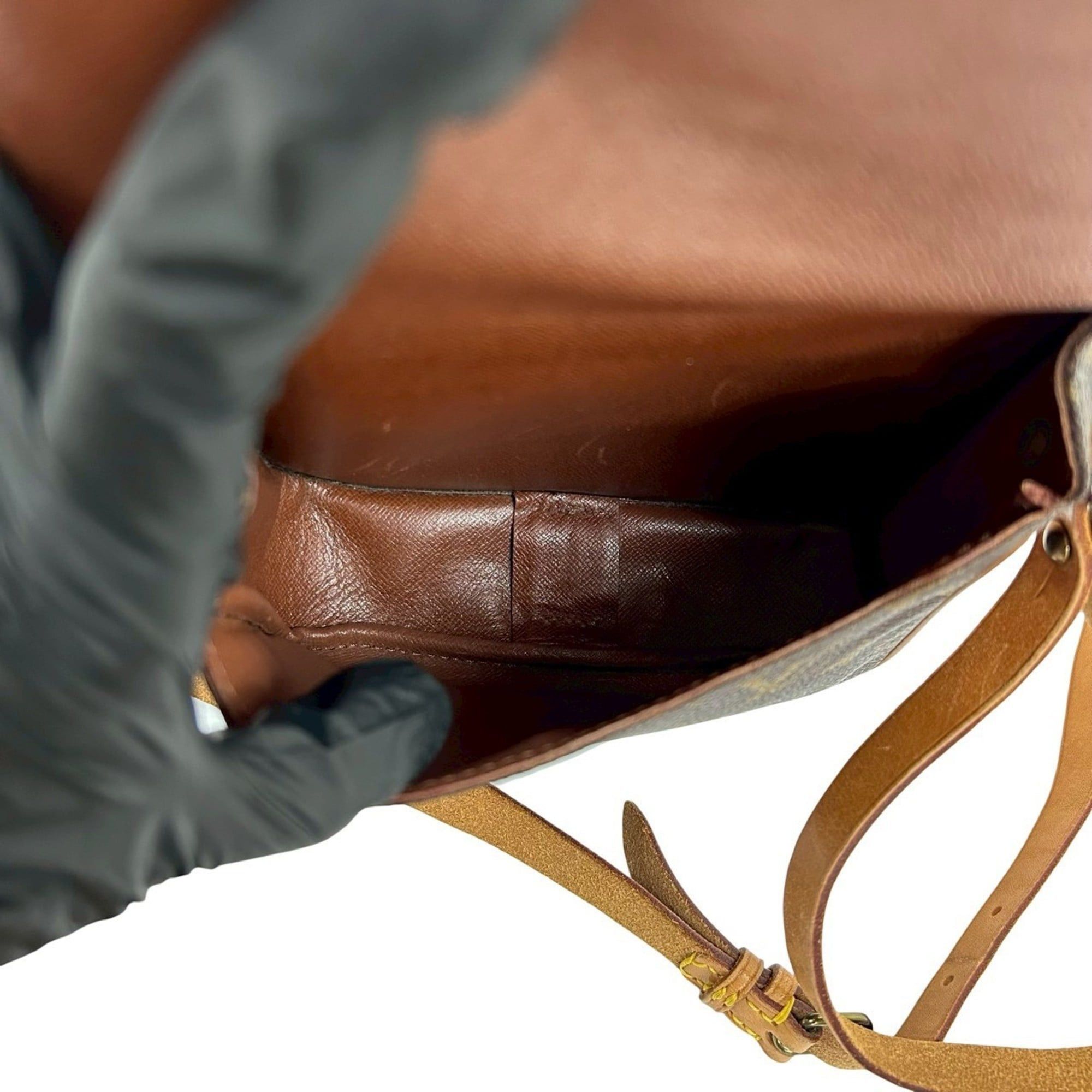 Louis Vuitton LOUIS VUITTON Culteciel Monogram Leather Mini Shoulder Bag/Pochette, Brown, 148-1 Size ONE SIZE - 9 Thumbnail