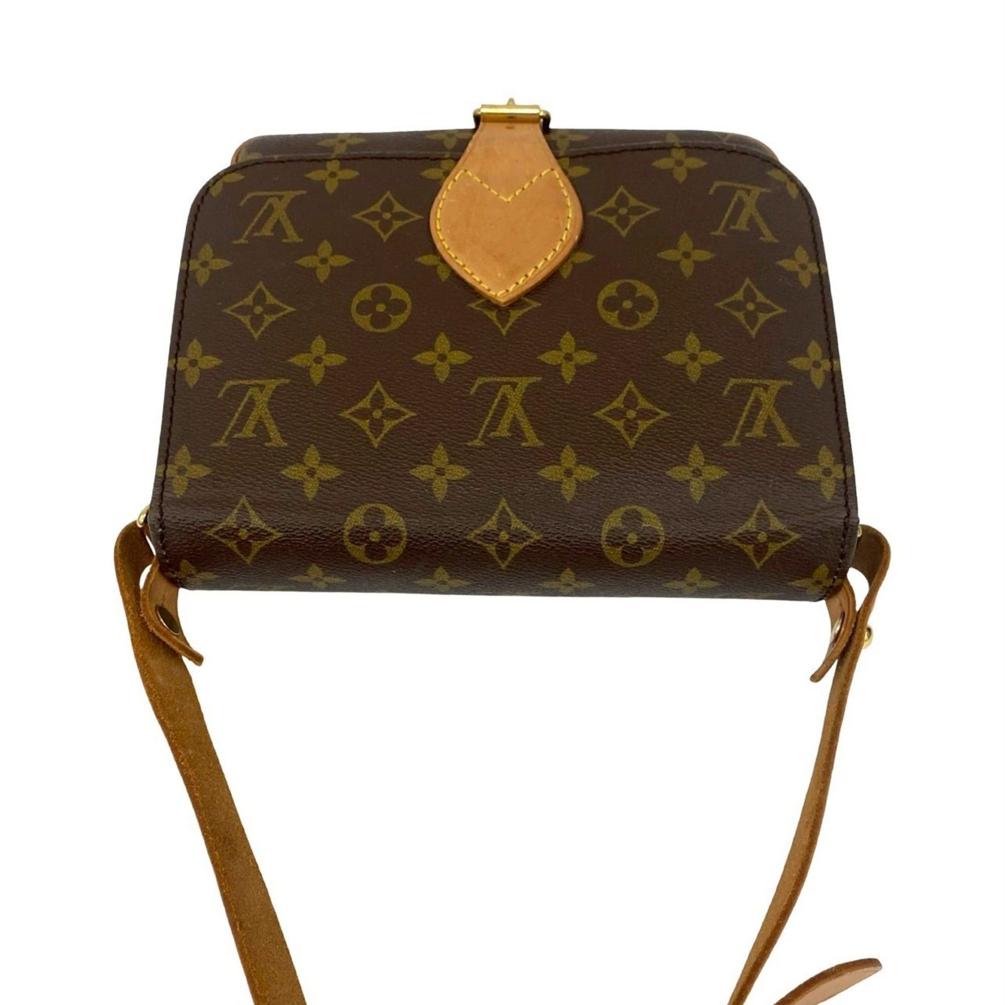 Louis Vuitton LOUIS VUITTON Vintage Cultusiere Monogram Leather Shoulder Bag/Pochette Brown 42061 Size ONE SIZE - 4 Thumbnail