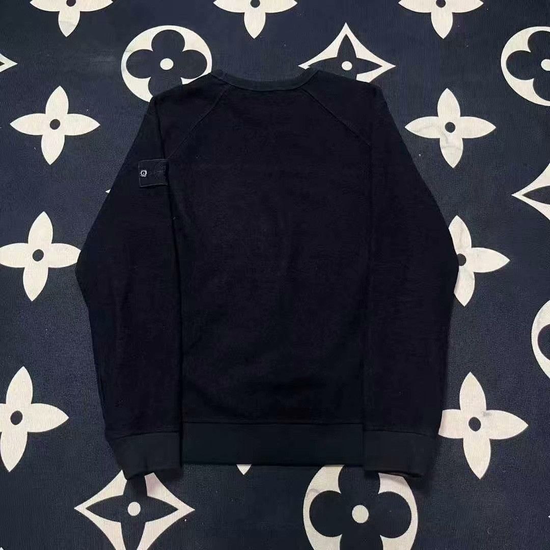 Stone Island stone island ghost black crewneck sweatshirt Size US L / EU 52-54 / 3 - 2 Thumbnail