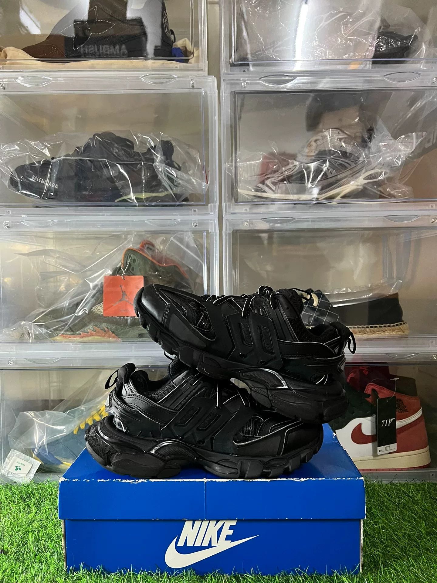 Balenciaga balenciaga track black sneaker size 36 Size US 6 / IT 36 - 4 Thumbnail