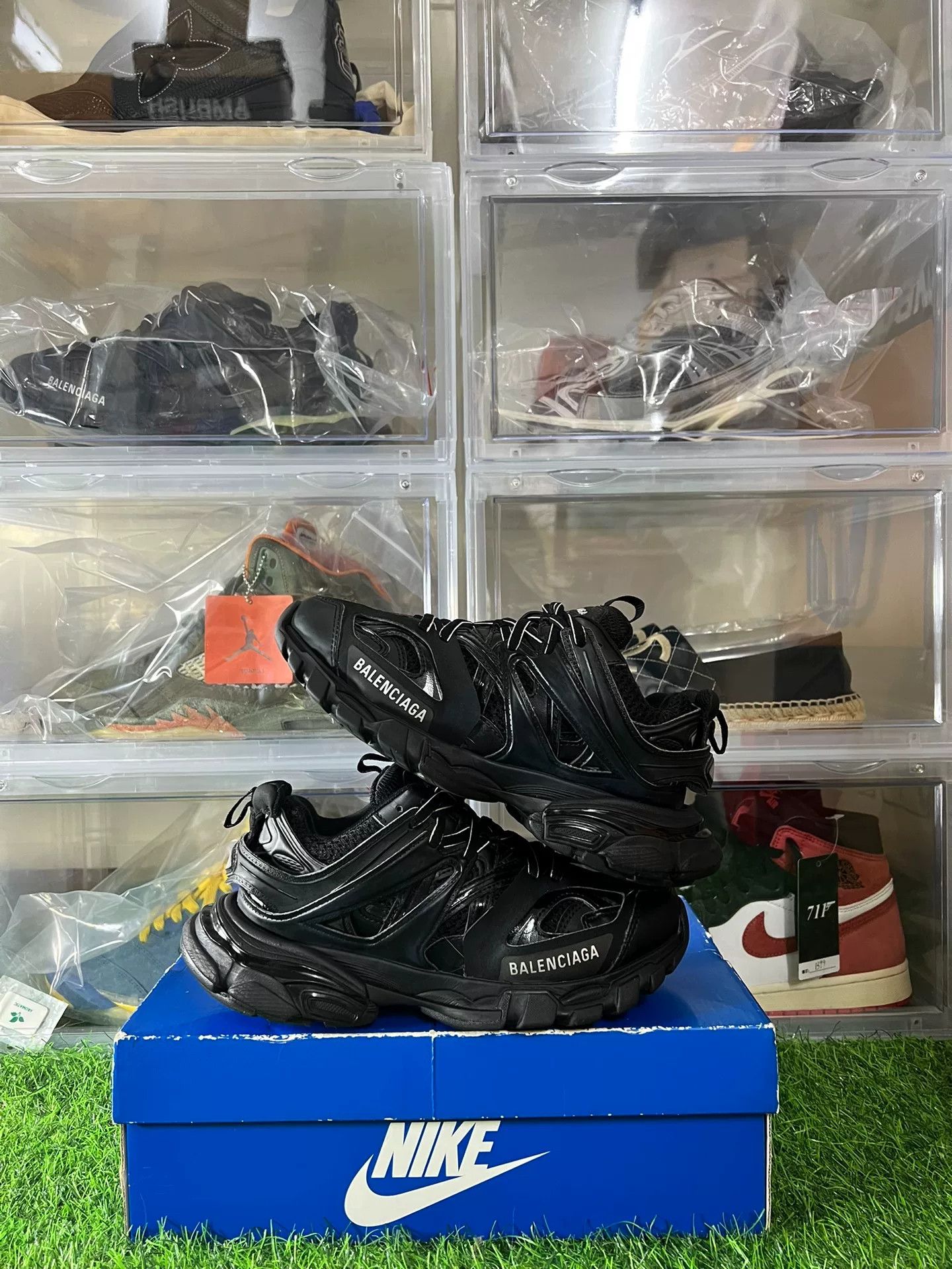 Balenciaga balenciaga track black sneaker size 36 Size US 6 / IT 36 - 3 Thumbnail