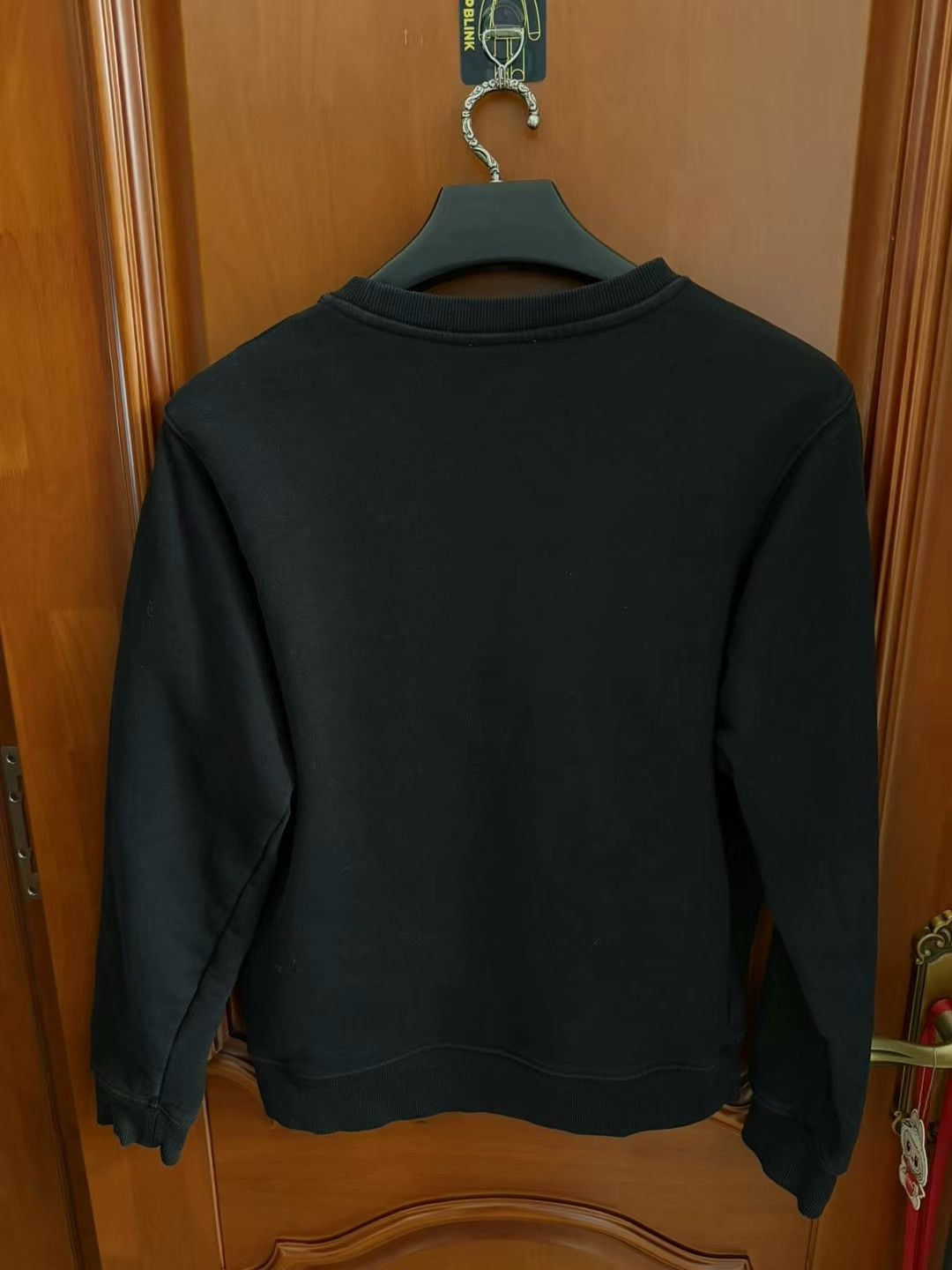 Dior dior logo embroidered sweatshirt in black Size XS / US 0-2 / IT 36-38 - 2 Thumbnail