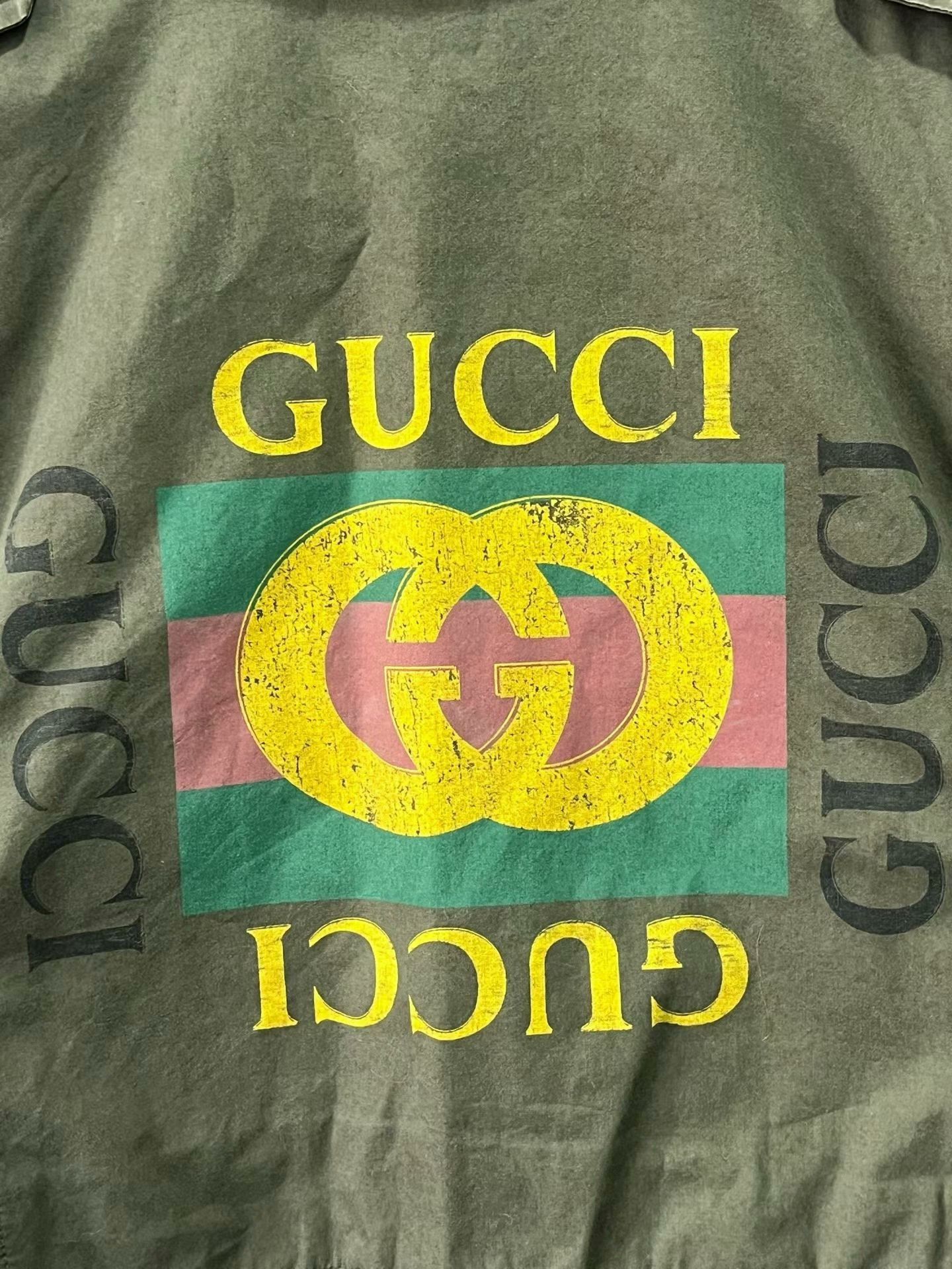 Gucci gucci m65 jacket with red green stripes Size US L / EU 52-54 / 3 - 5 Thumbnail