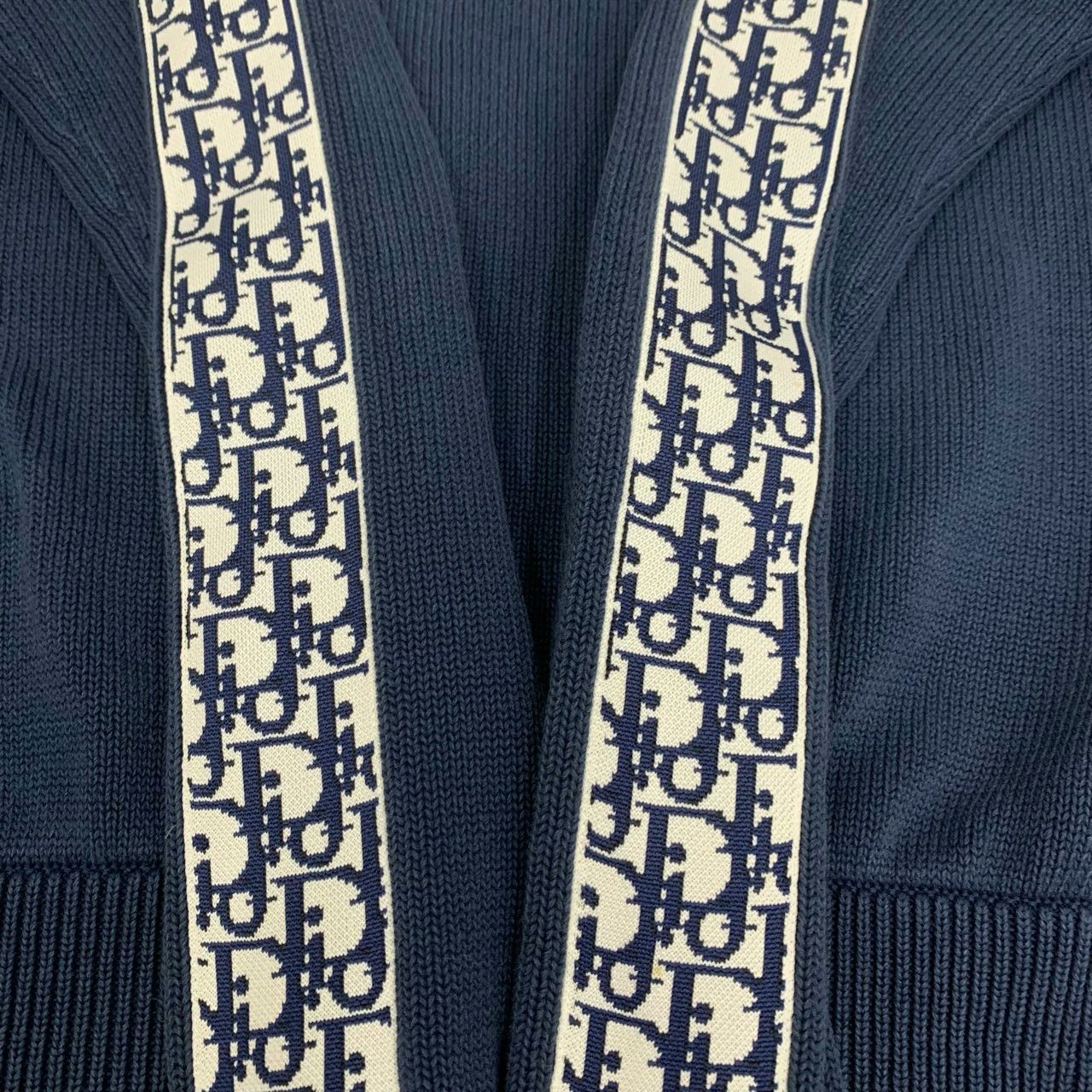 Dior dior blue logo sweater with floral print Size US M / EU 48-50 / 2 - 6 Thumbnail