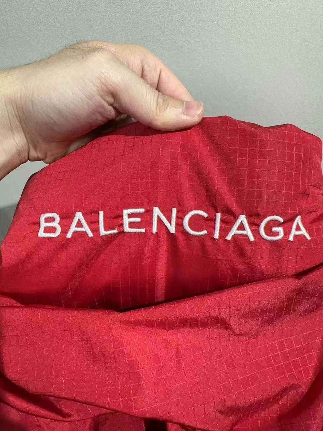 Balenciaga balenciaga red logo puffer jacket size 34 Size XS / US 0-2 / IT 36-38 - 3 Thumbnail